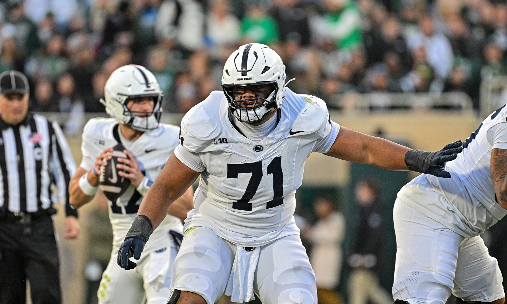 NFL Draft Prospect, Penn State, IOL, Olaivavega Ioane
