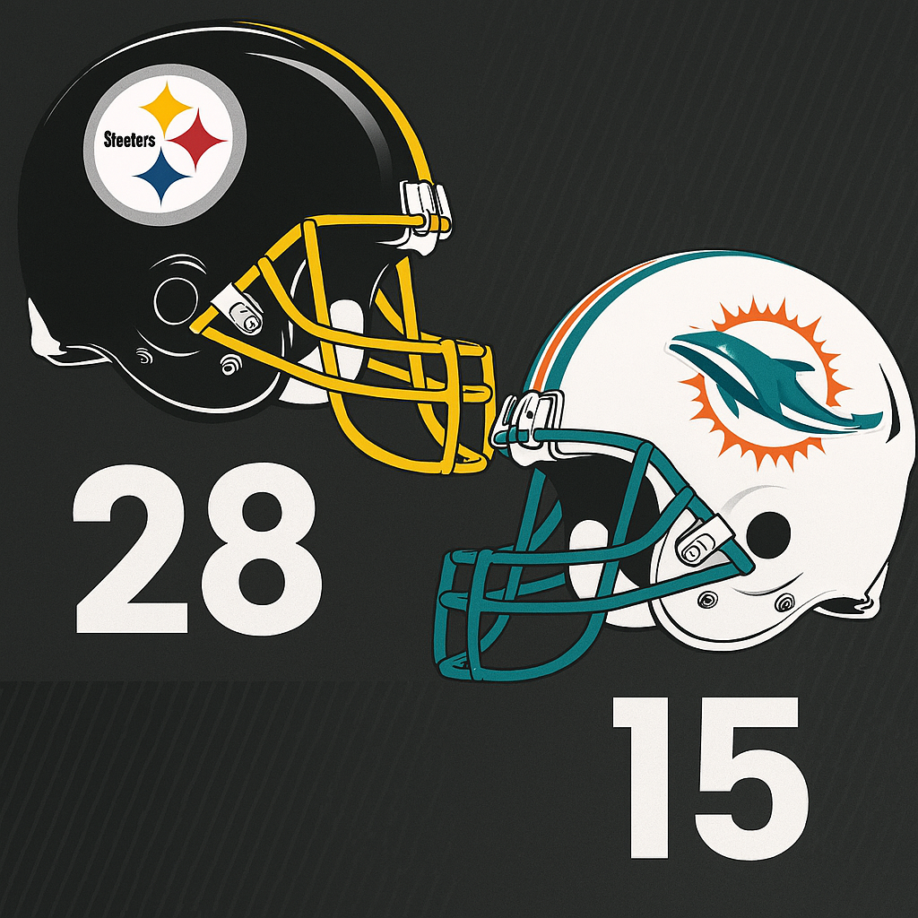 Steelers Rewind----Steelers 28 Dolphins 15