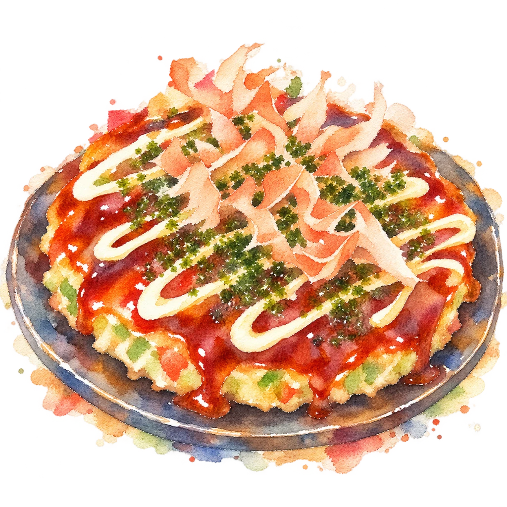 お好み焼きのアイコン