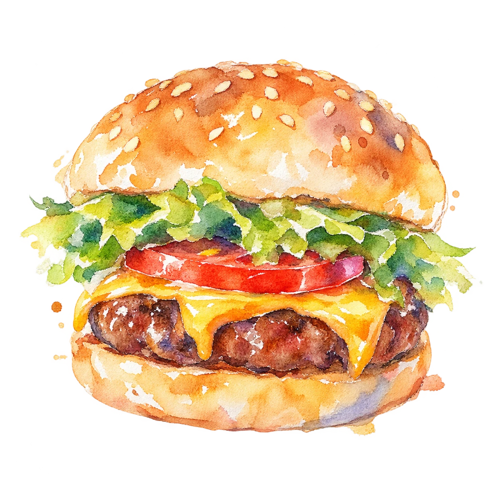 バーガーのアイコン