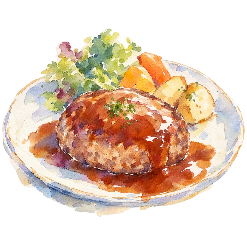 ハンバーグのアイコン