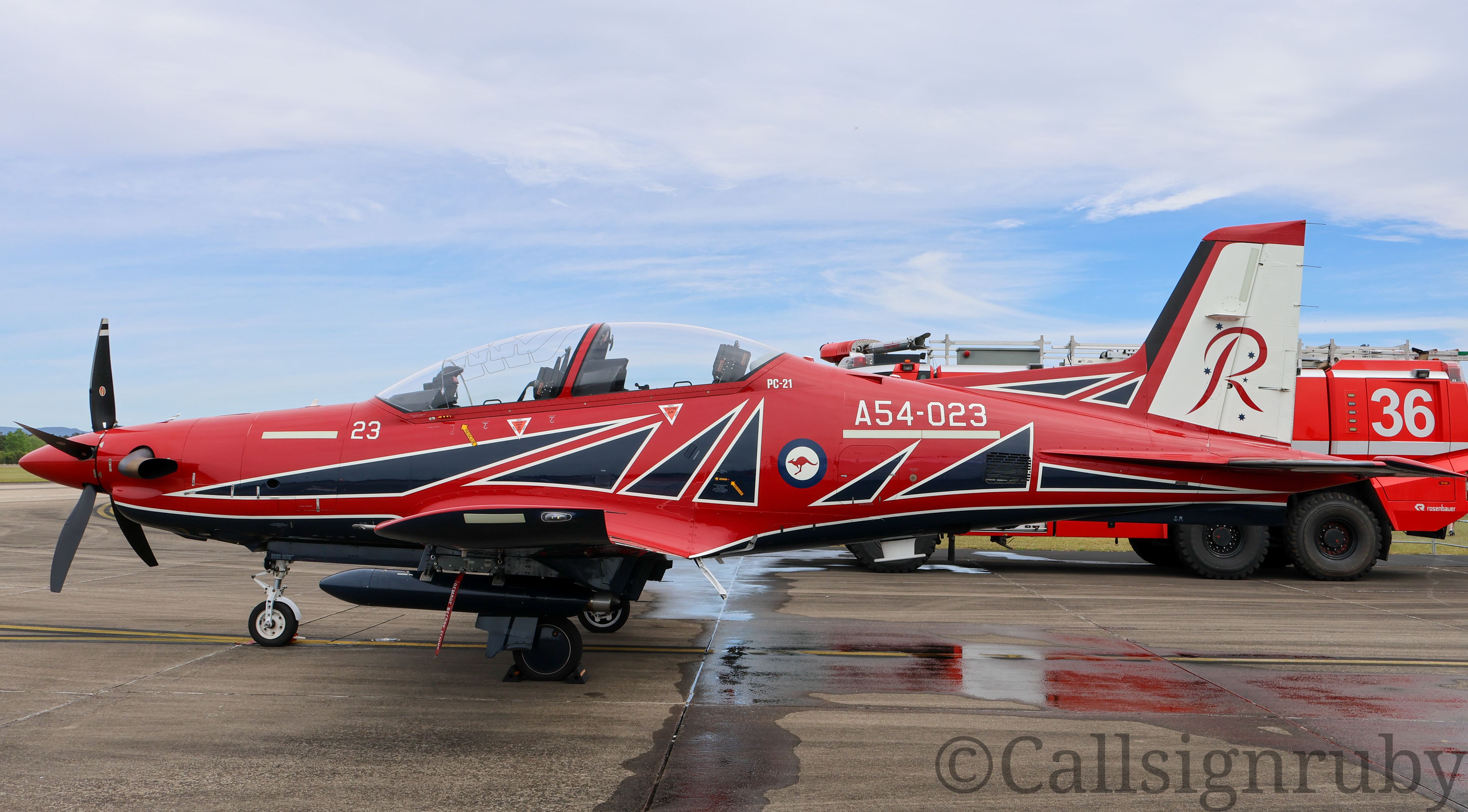 Roulettes A54-023 at YSRI by callsignruby