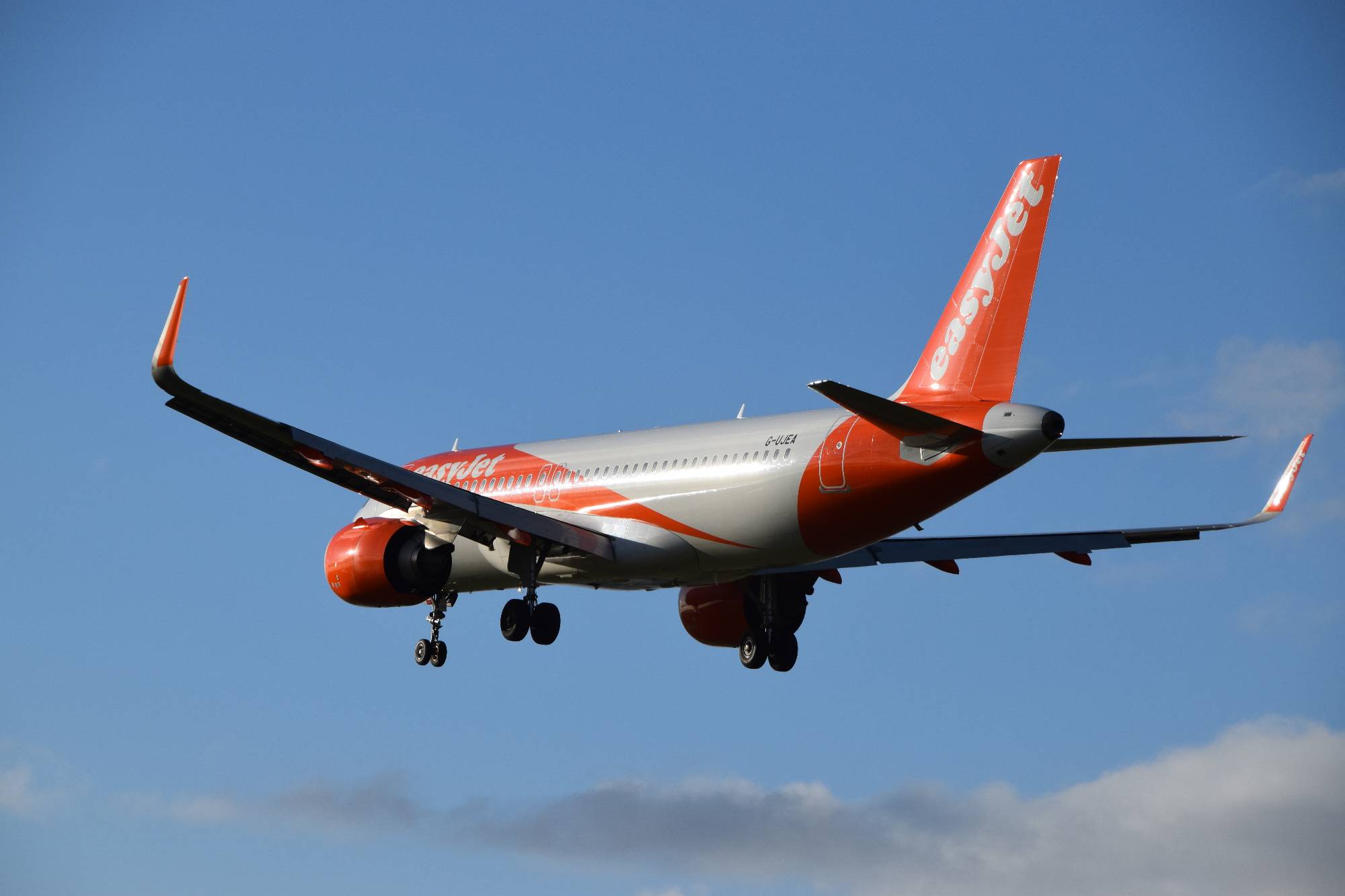 easyJet G-UJEA at EGGD by mj7
