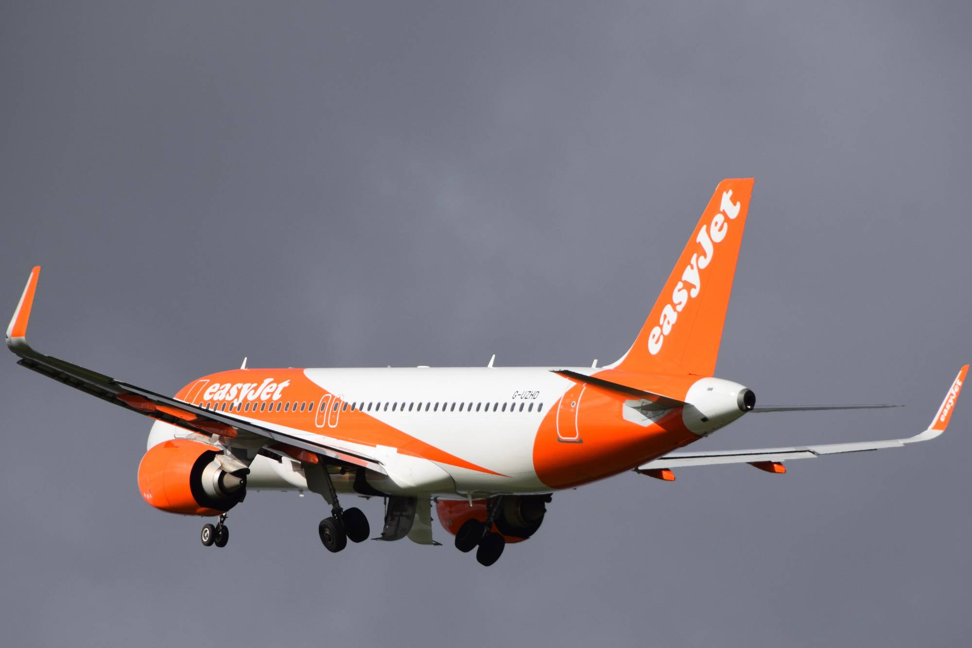 easyJet G-UZHD at EGGD by mj7