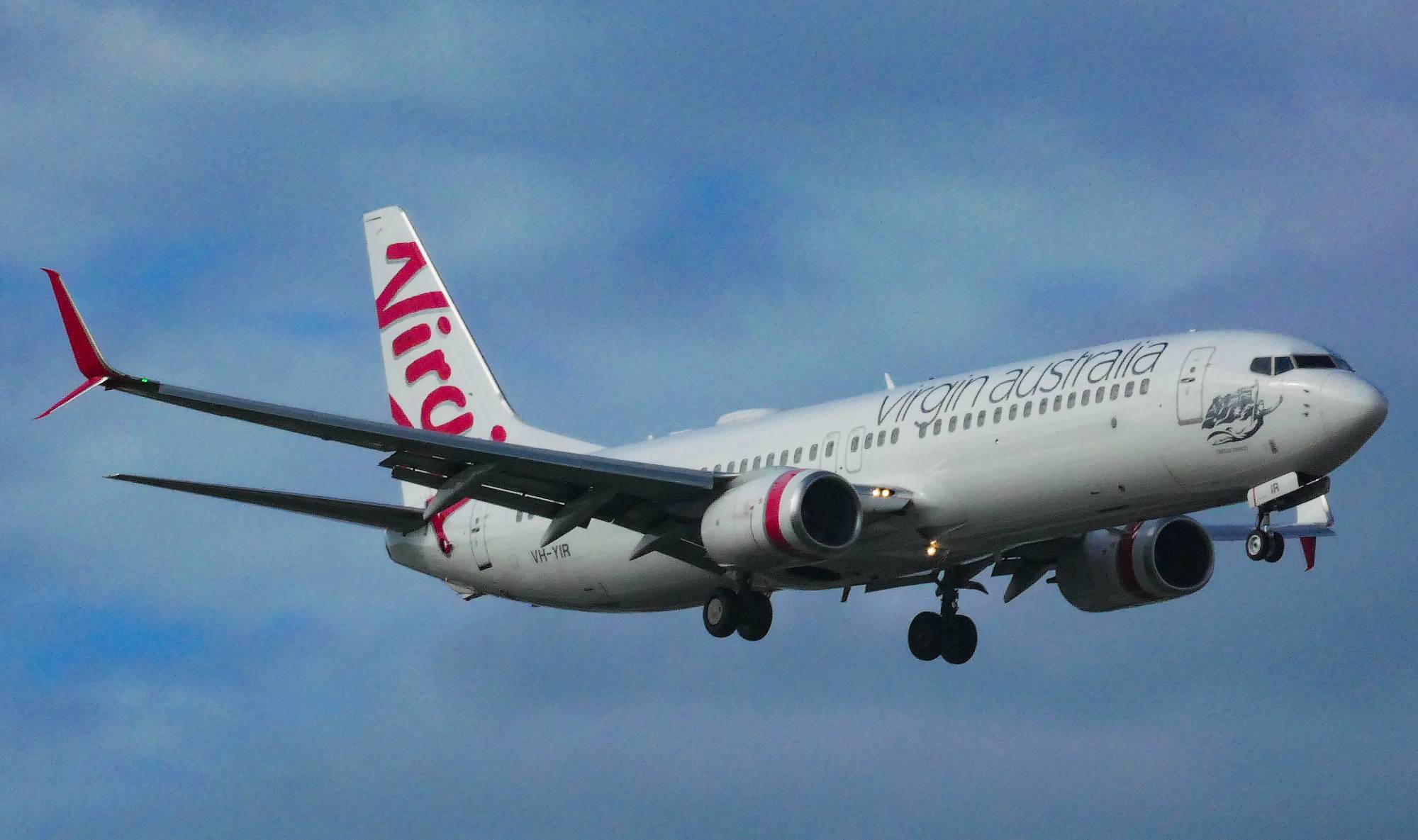 Virgin Australia VH-YIR at YBCG by SingingAvgeek