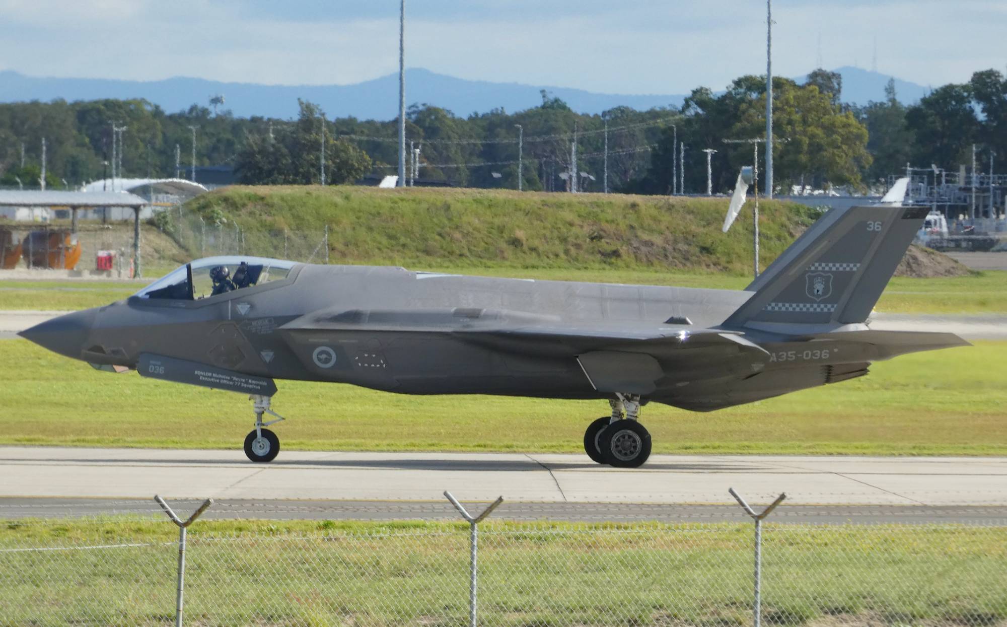 Royal Australian Air Force A35-036 at YWLM by SingingAvgeek