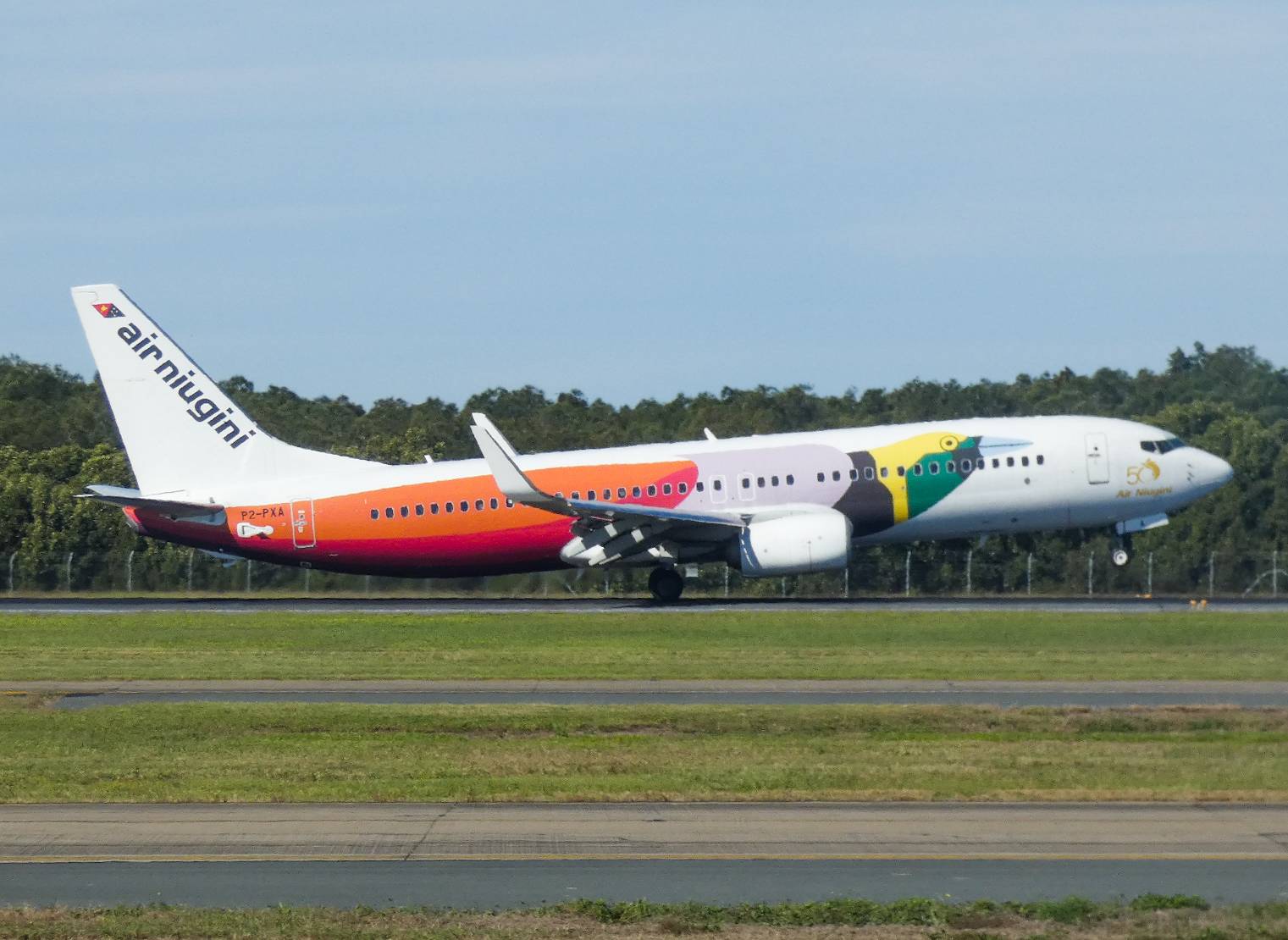 Air Niugini P2-PXA at YBBN by SingingAvgeek