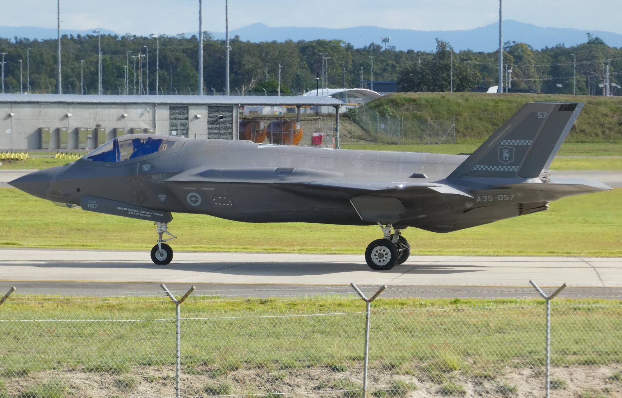 Royal Australian Air Force A35-057 at YWLM by SingingAvgeek