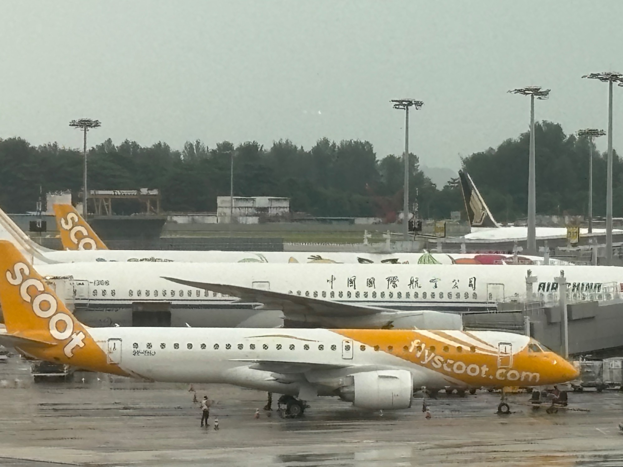 Air China B-1368 at WSSS by KKNNKJ
