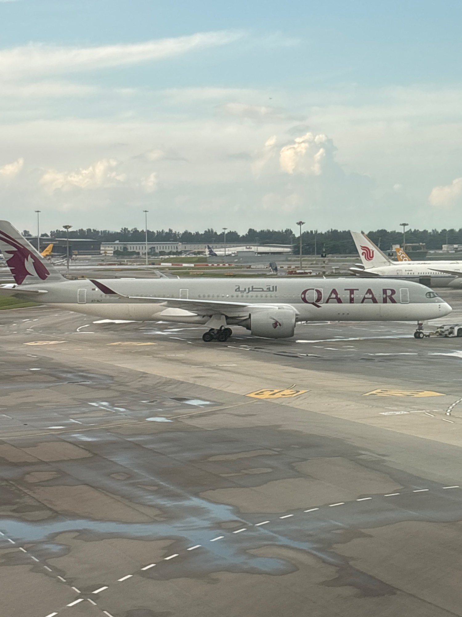 Qatar Airways A7-ALY at WSSS by KKNNKJ