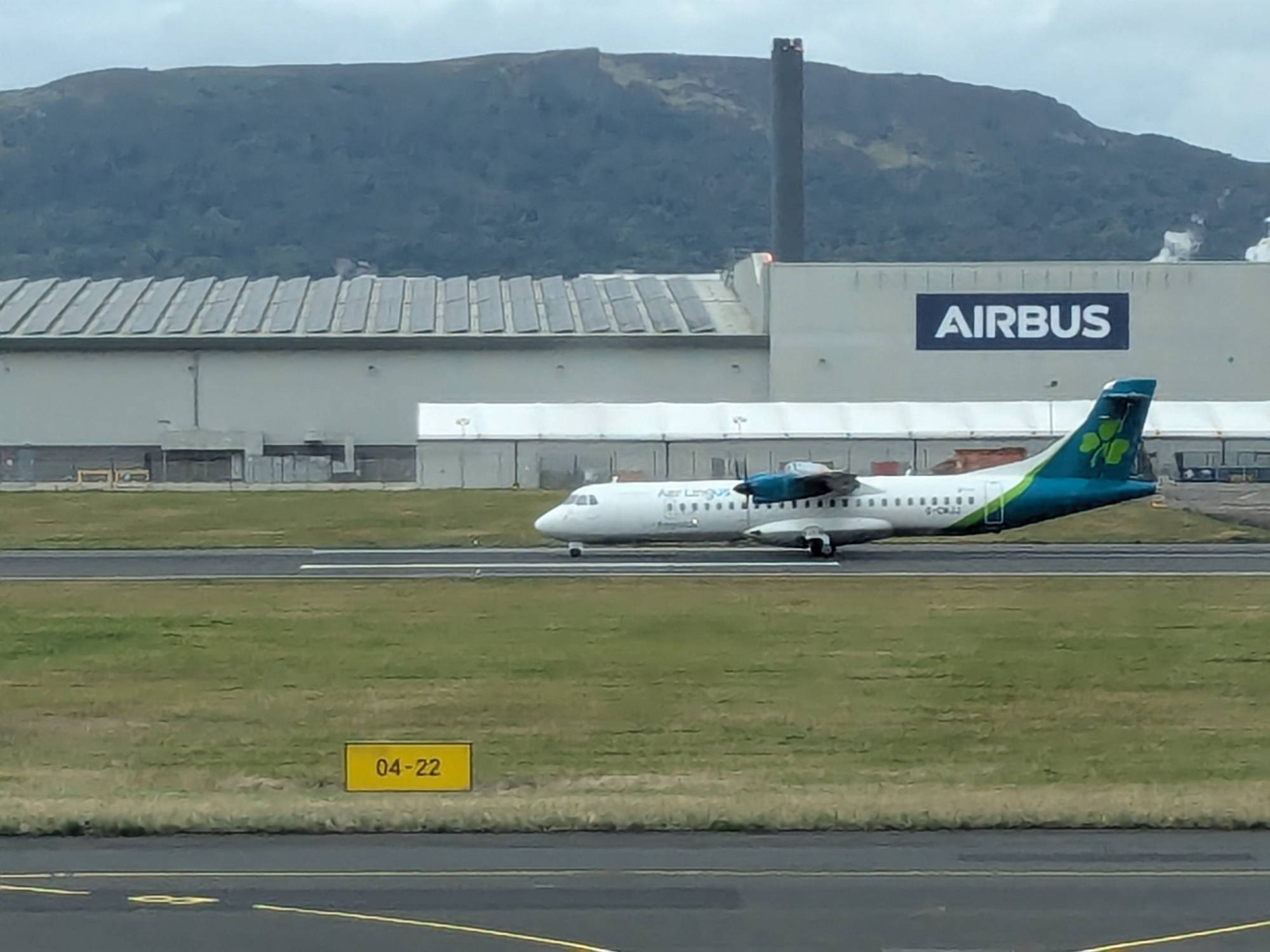 Aer Lingus G-CMJJ at EGAC by Mightyaor