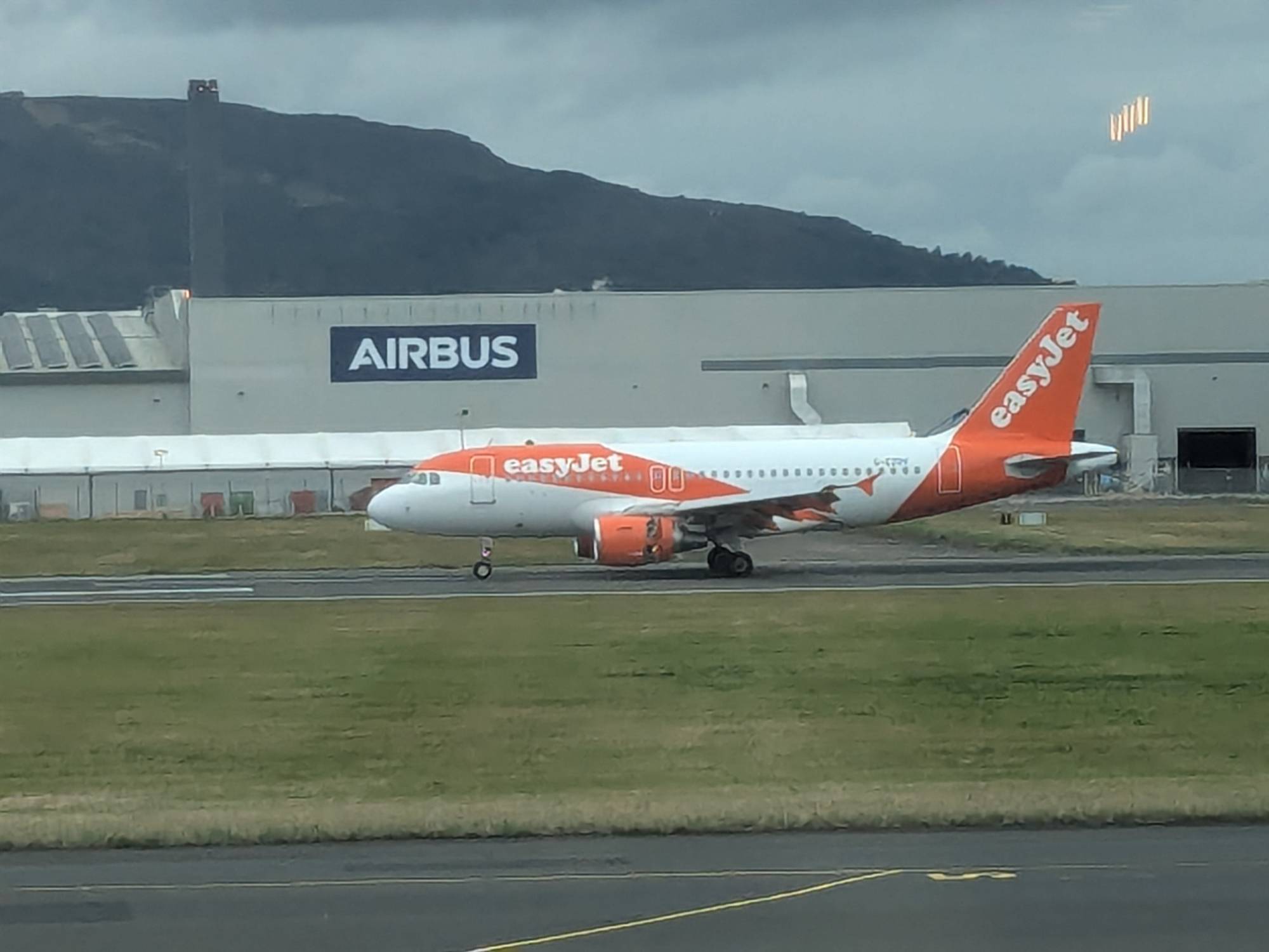Easyjet G-EZDV at EGAC by Mightyaor