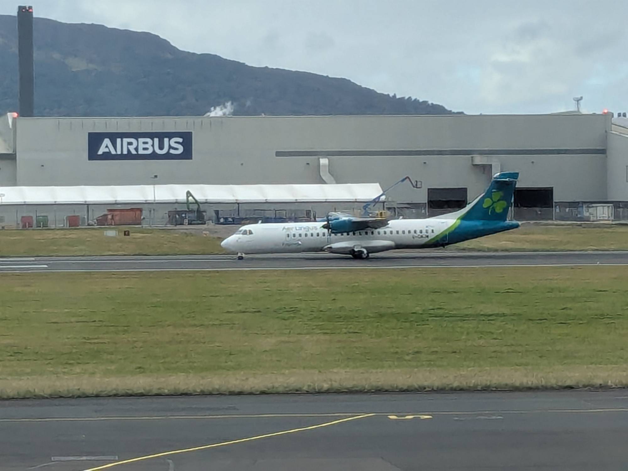 Aer Lingus G-CMJM at EGAC by Mightyaor