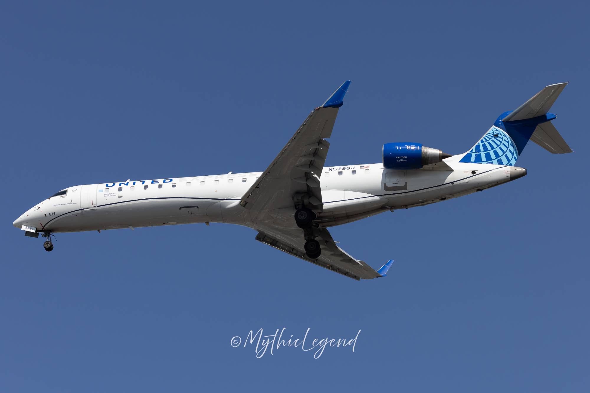 United Express N579GJ at KEWR by MythicLegend