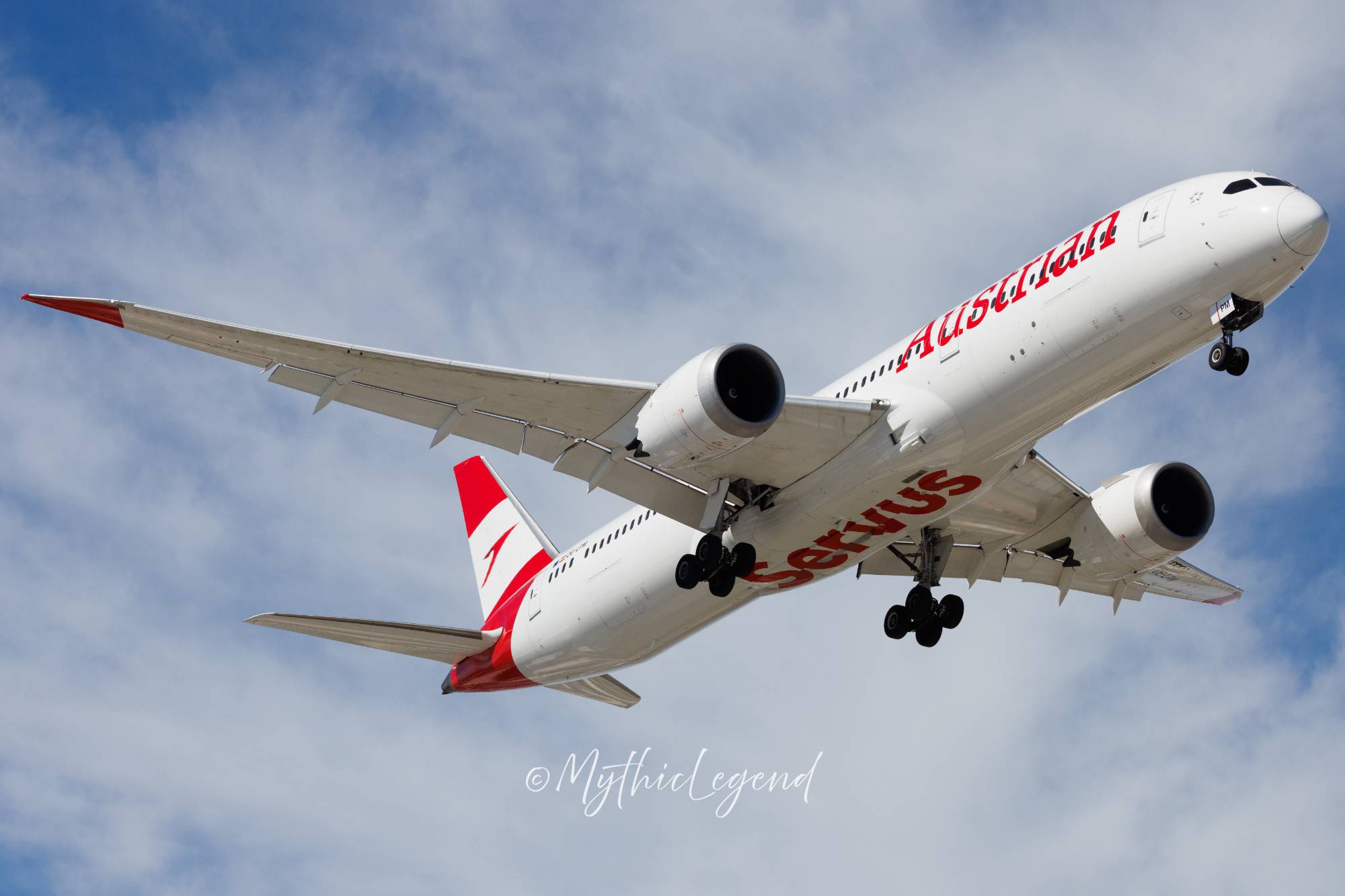 Austrian Airlines OE-LPM at KORD by MythicLegend