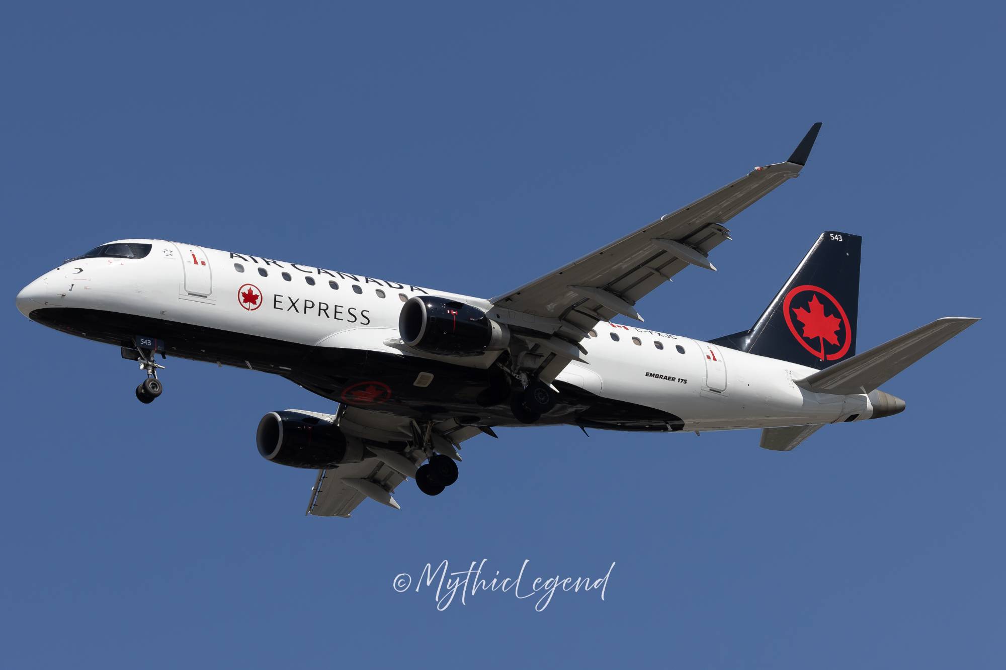 Air Canada Express C-FXJC at KEWR by MythicLegend