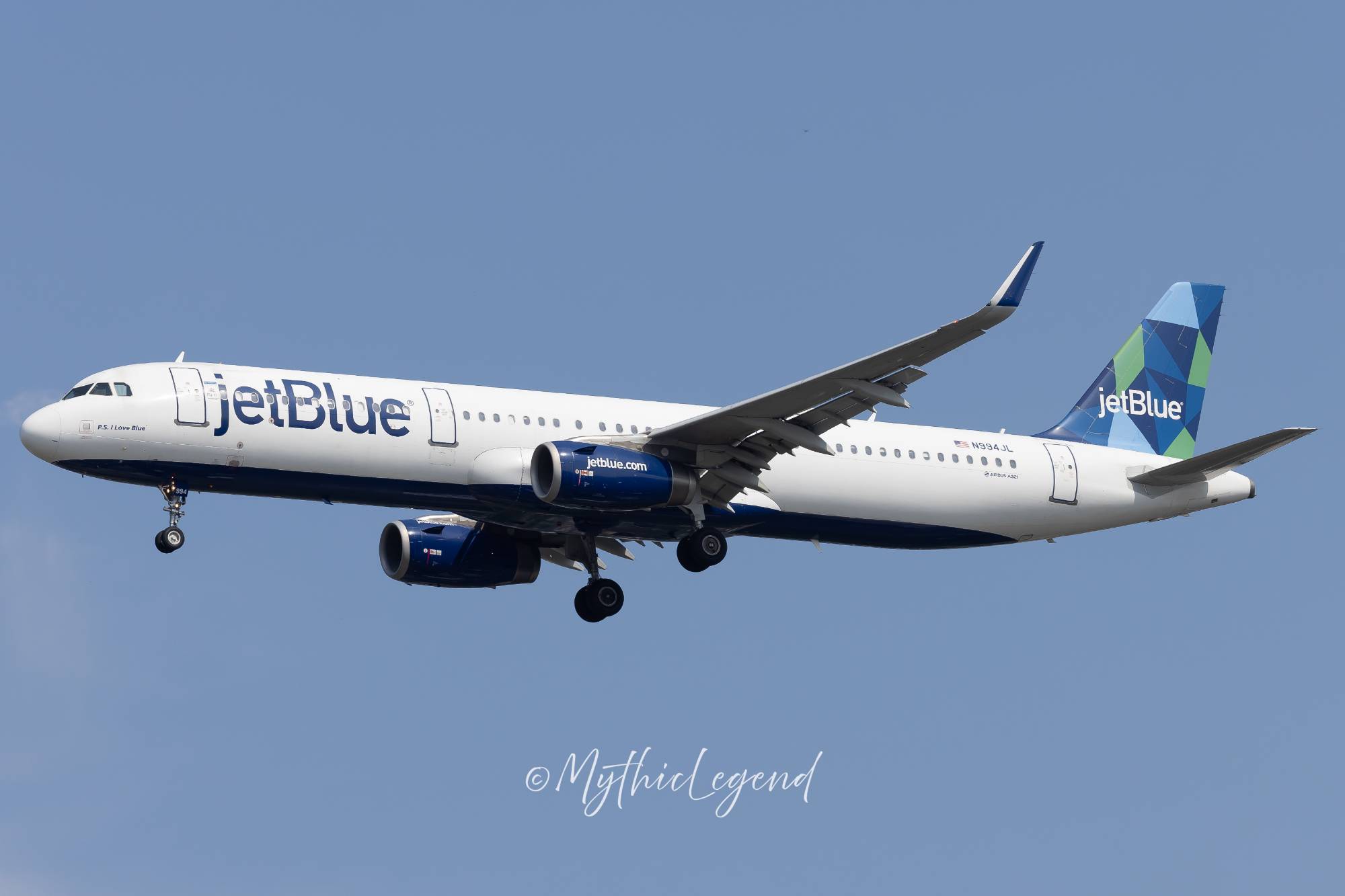 JetBlue N994JL at KJFK by MythicLegend