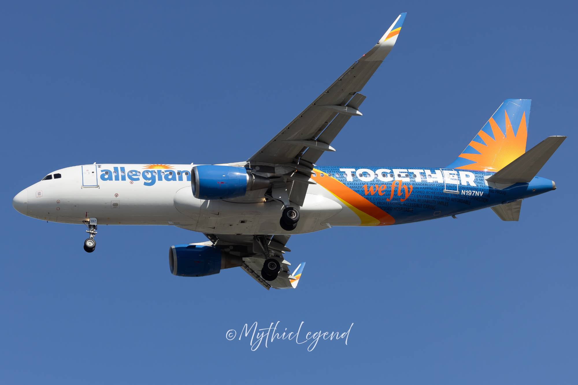 Allegiant Air N197NV at KEWR by MythicLegend