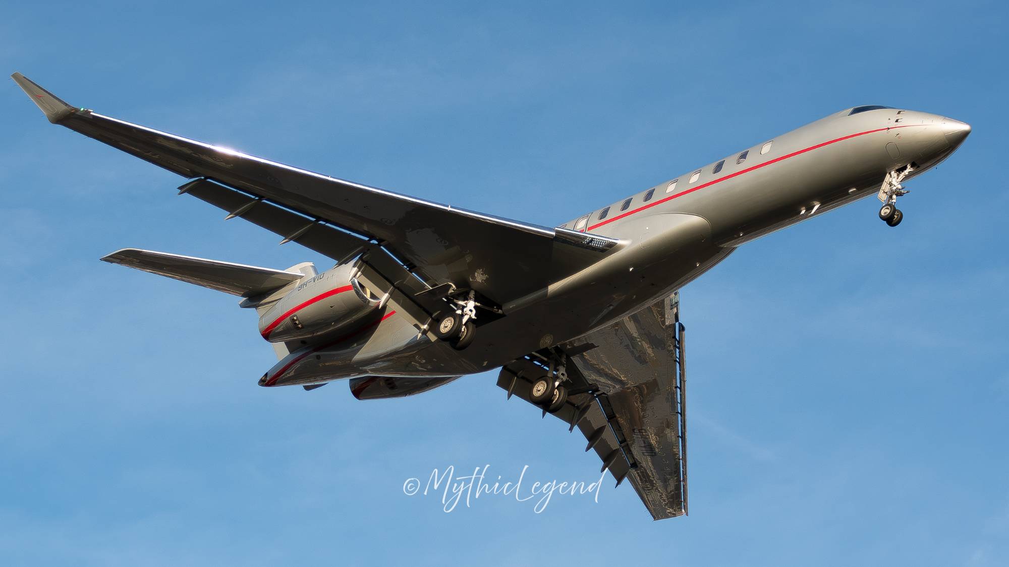 VistaJet 9H-VID at KTEB by MythicLegend