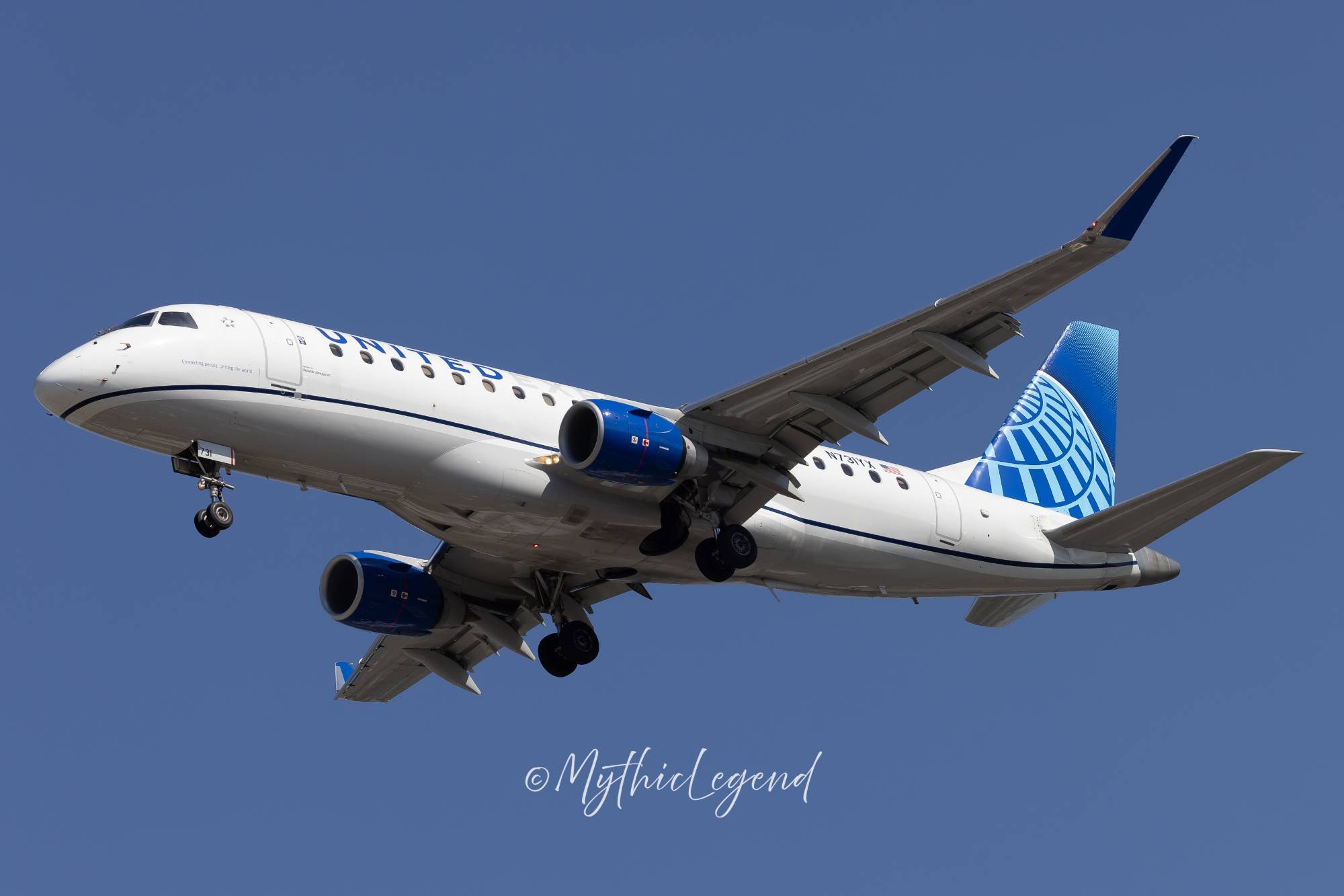 United Express N731YX at KEWR by MythicLegend