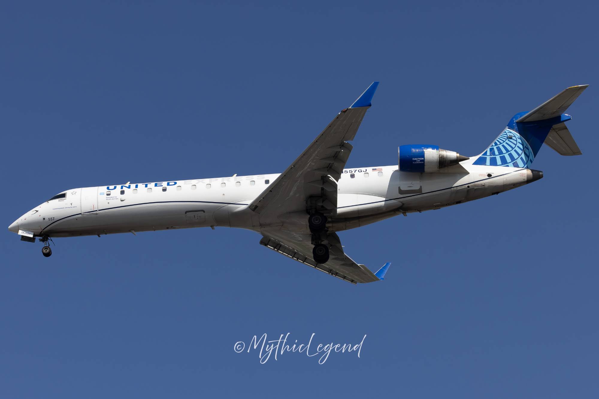 United Express N557GJ at KEWR by MythicLegend