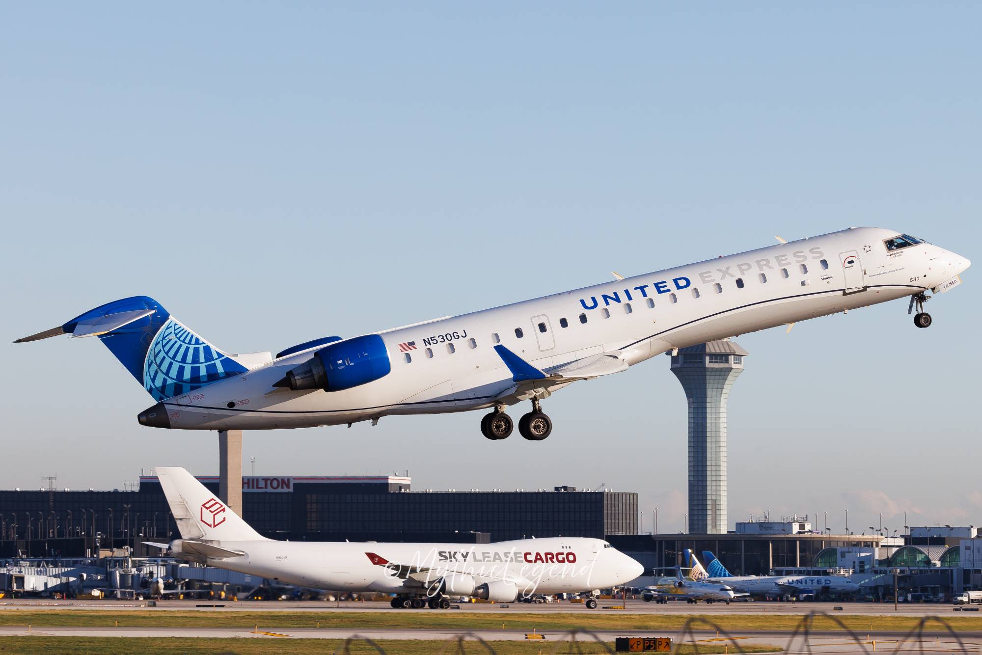 United Express N530GJ at KORD by MythicLegend