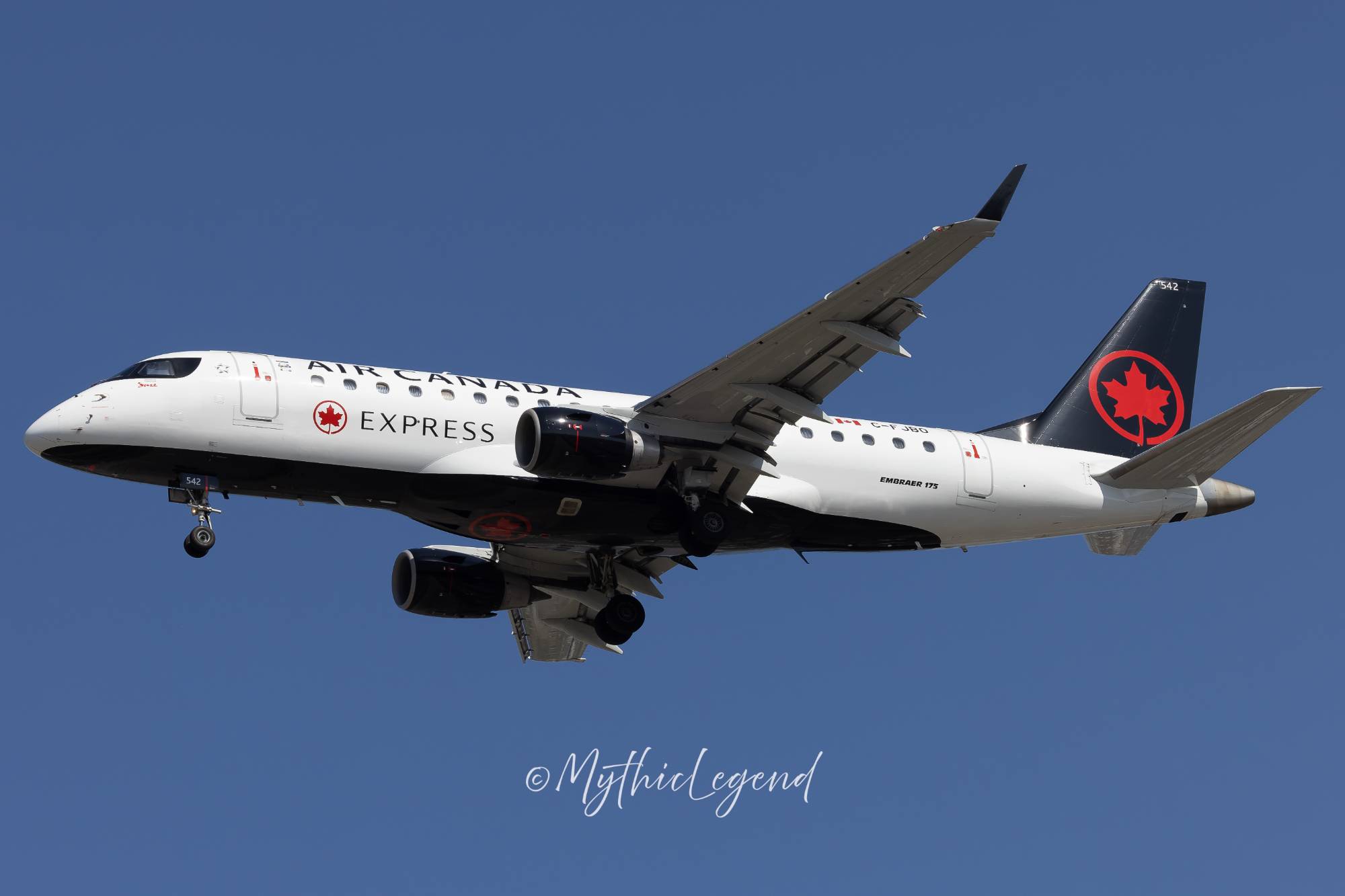 Air Canada Express C-FJBO at KEWR by MythicLegend