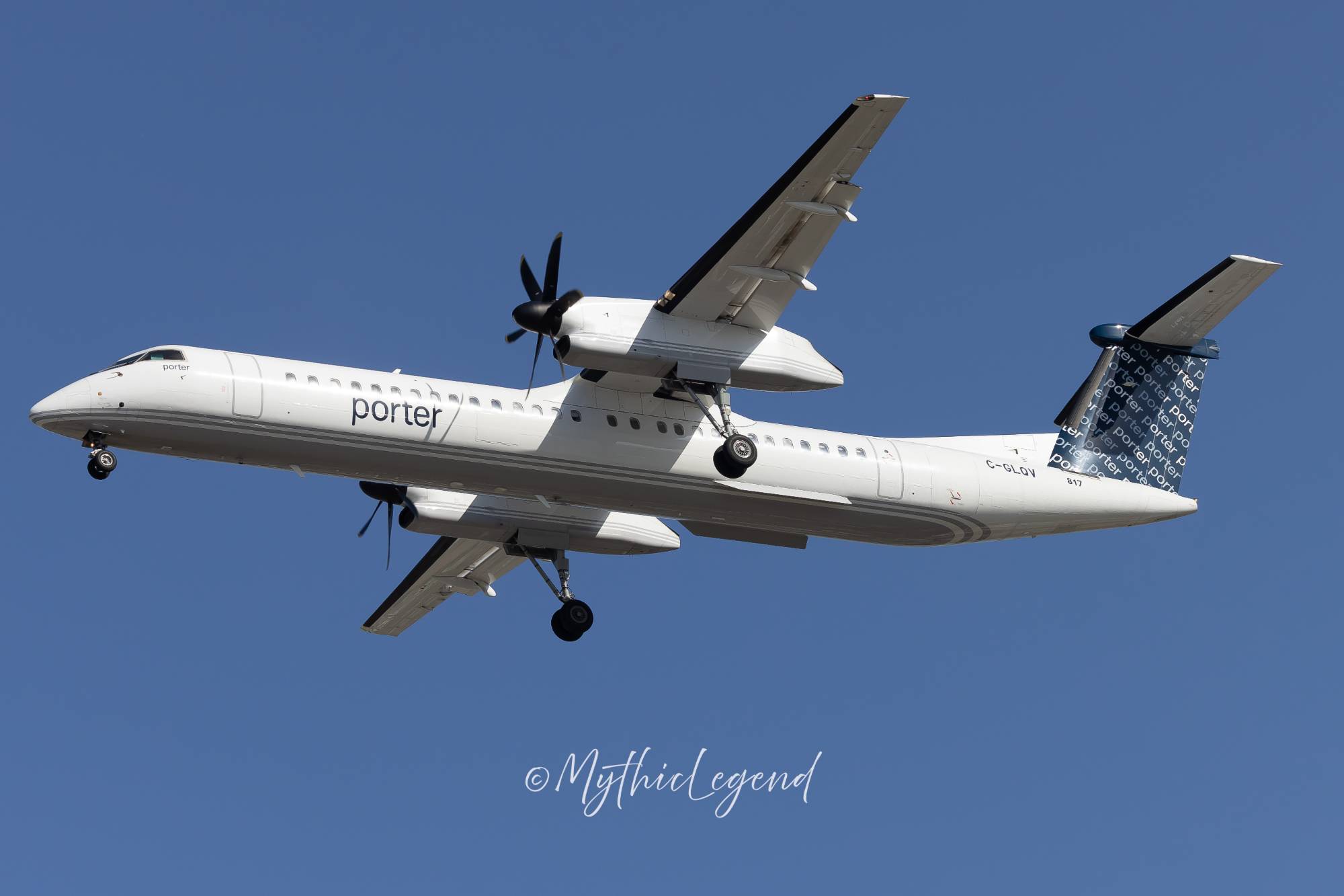Porter Airlines C-GLQV at KEWR by MythicLegend