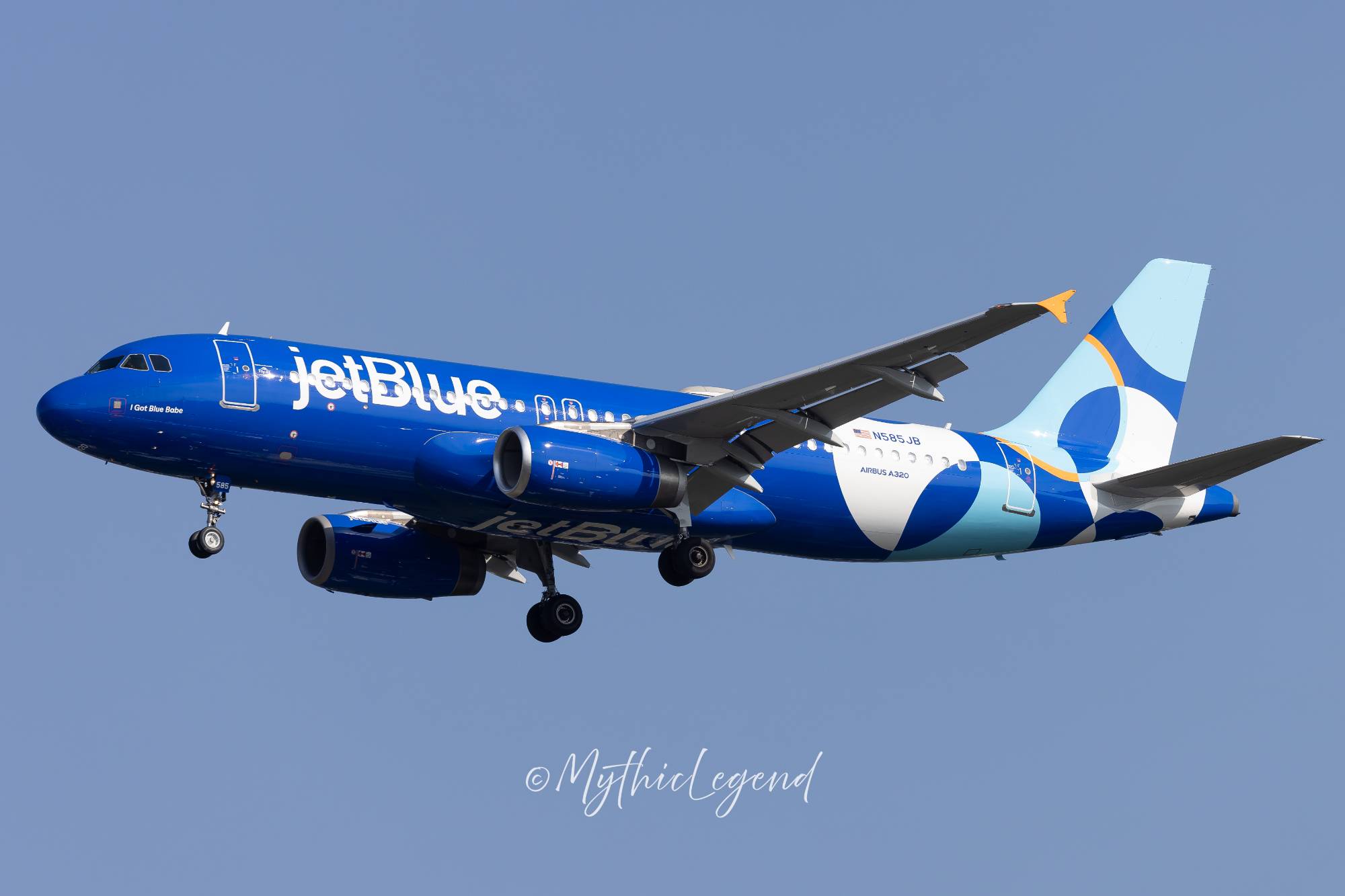 JetBlue N585JB at KJFK by MythicLegend
