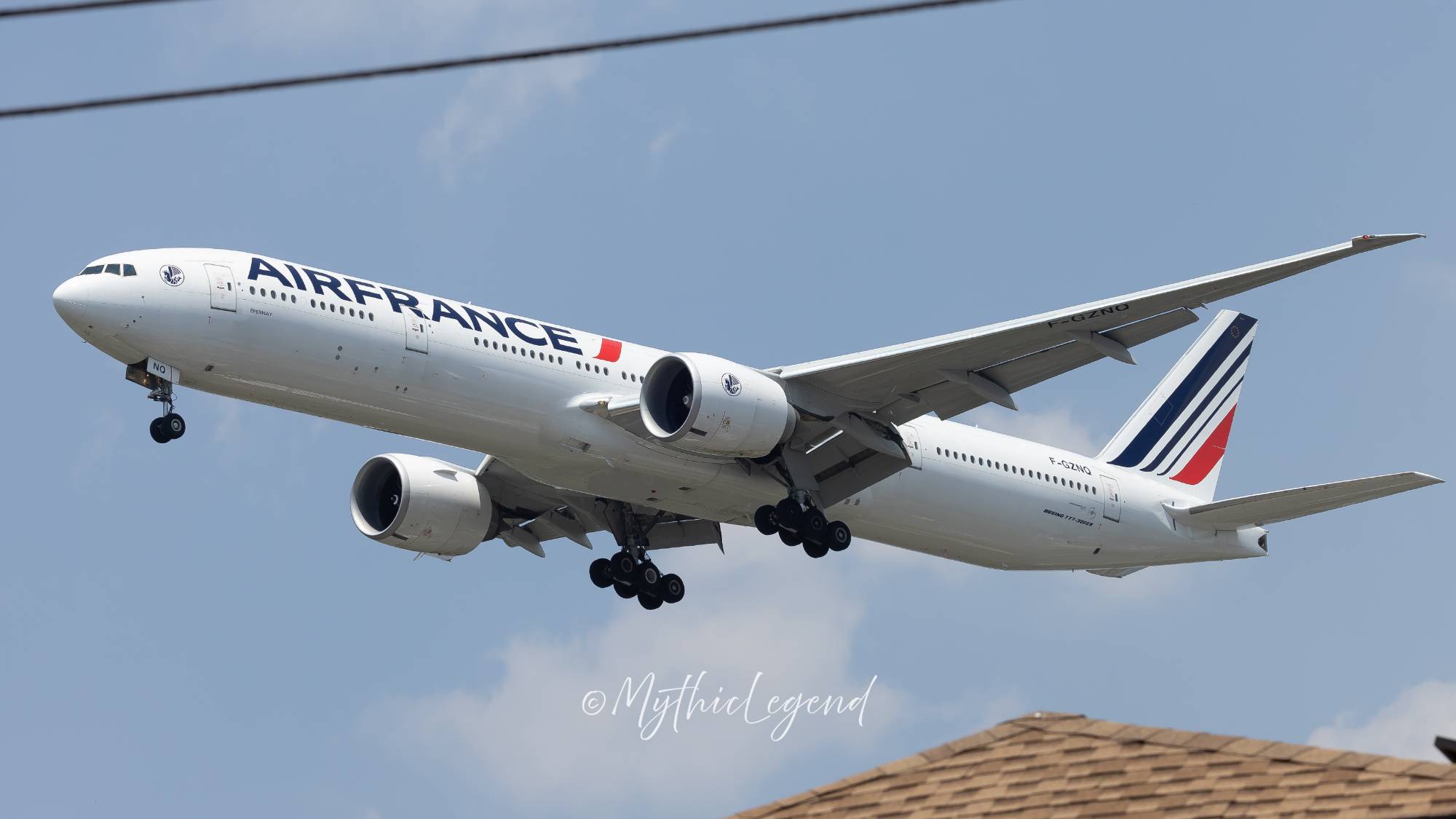 Air France F-GZNQ at KJFK by MythicLegend