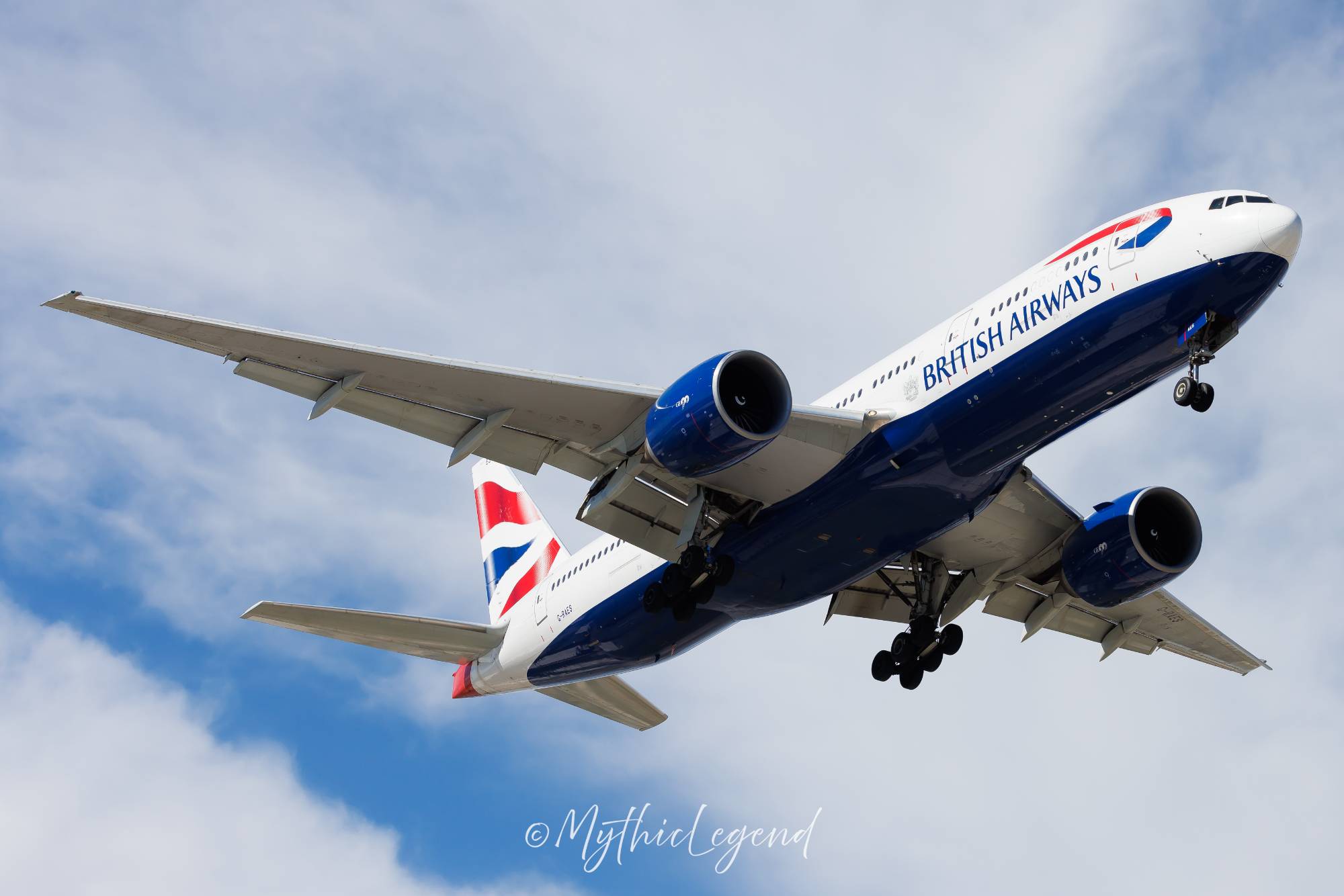 British Airways G-RAES at KORD by MythicLegend