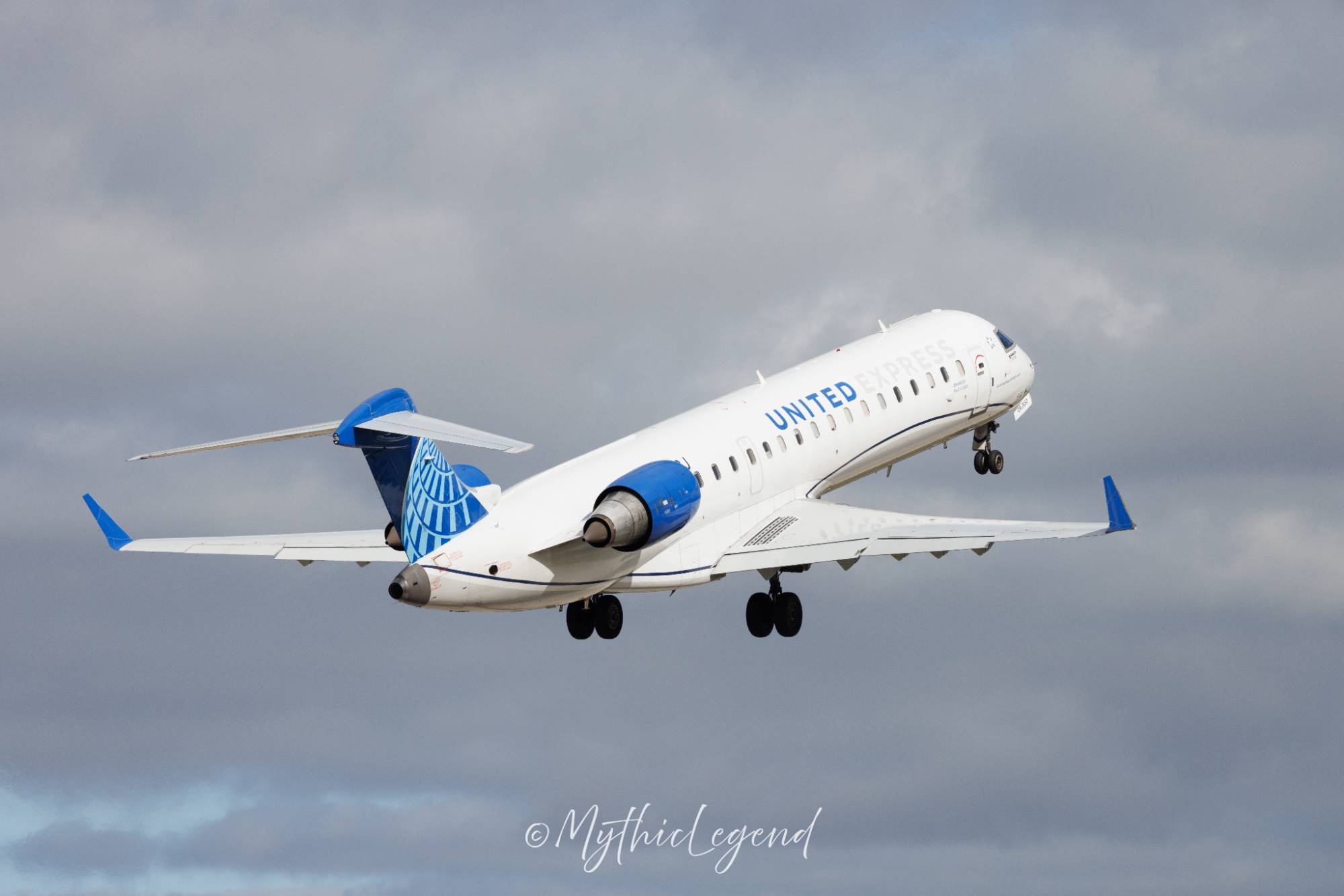 United Express N544GJ at KORD by MythicLegend