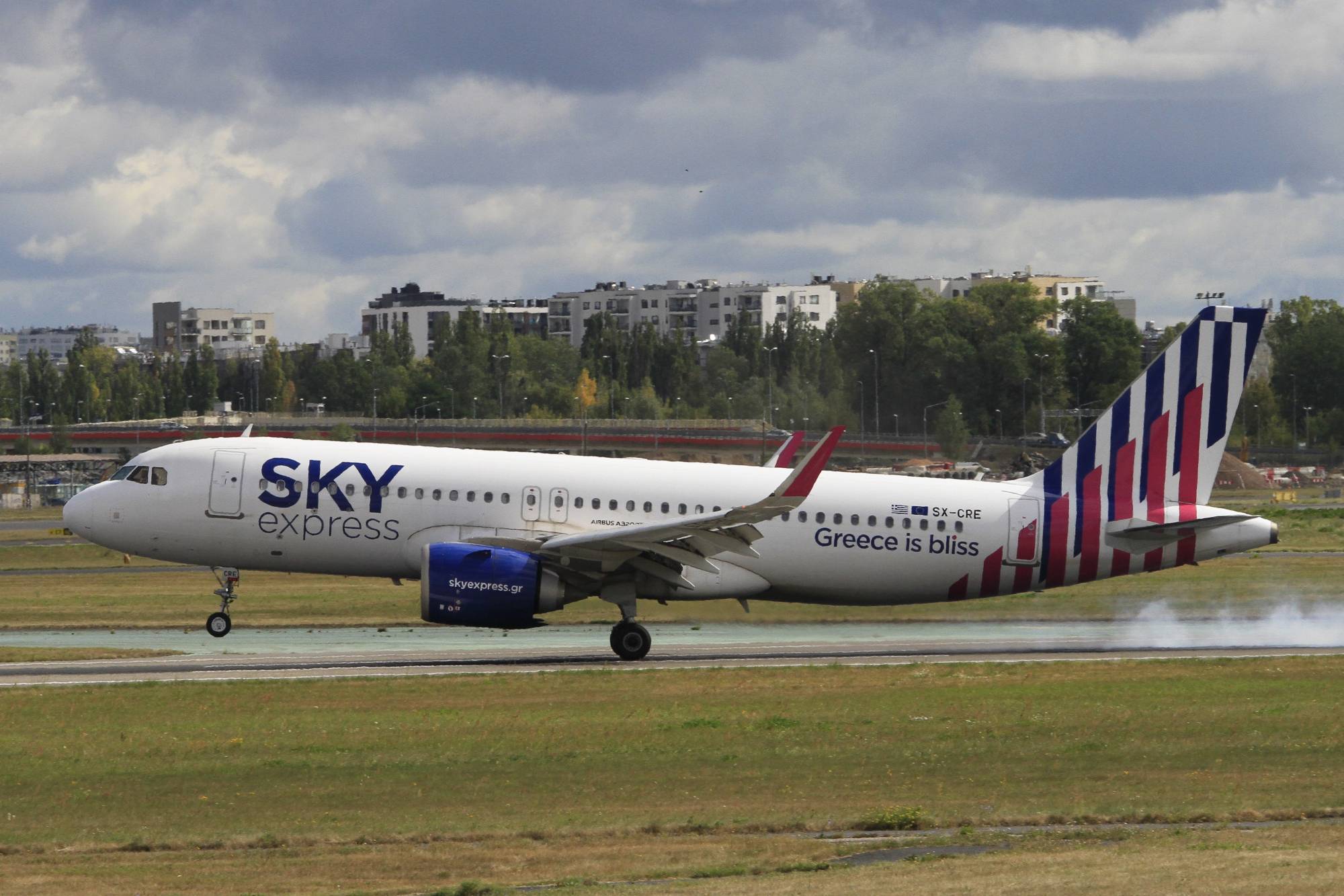 SKY express SX-CRE at EPWA by Jetcob