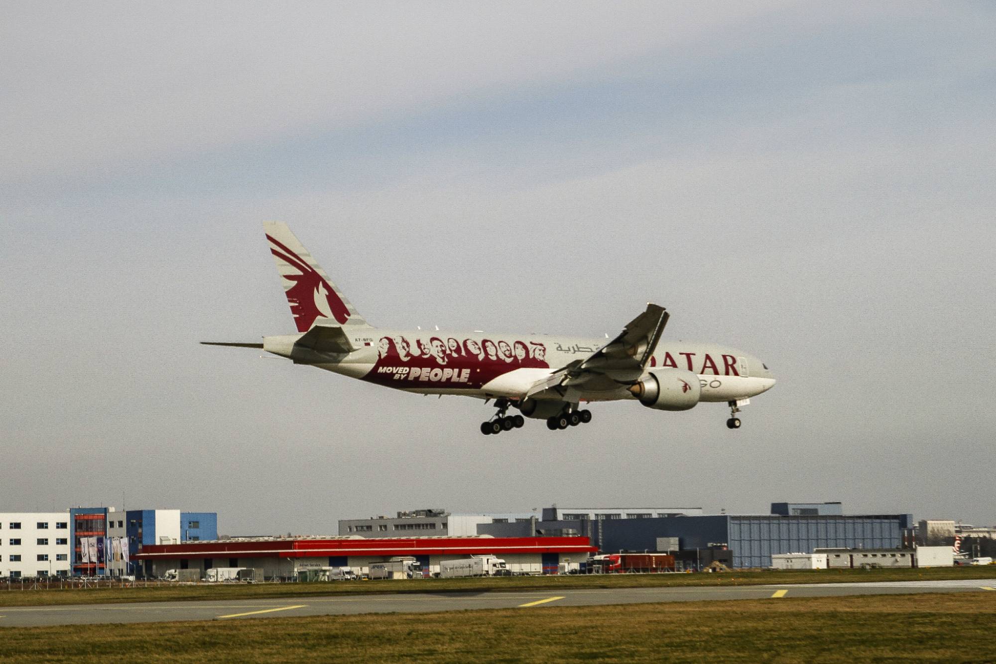Qatar Cargo A7-BFG at EPWA by Jetcob