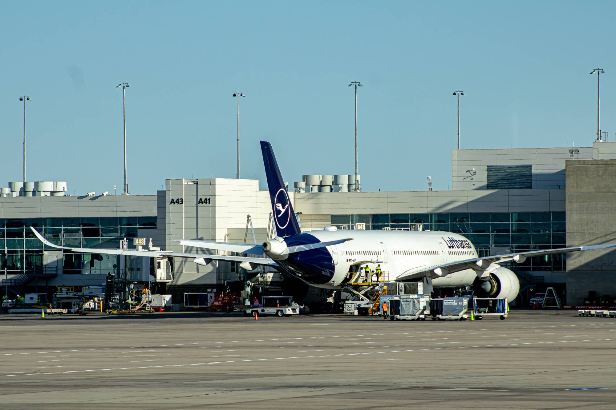 Lufthansa D-AIXF at KDEN by tyty_photographs