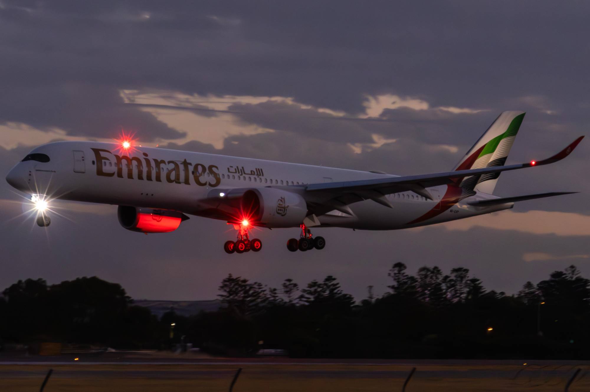 Emirates A6-EXP at YPAD by yue