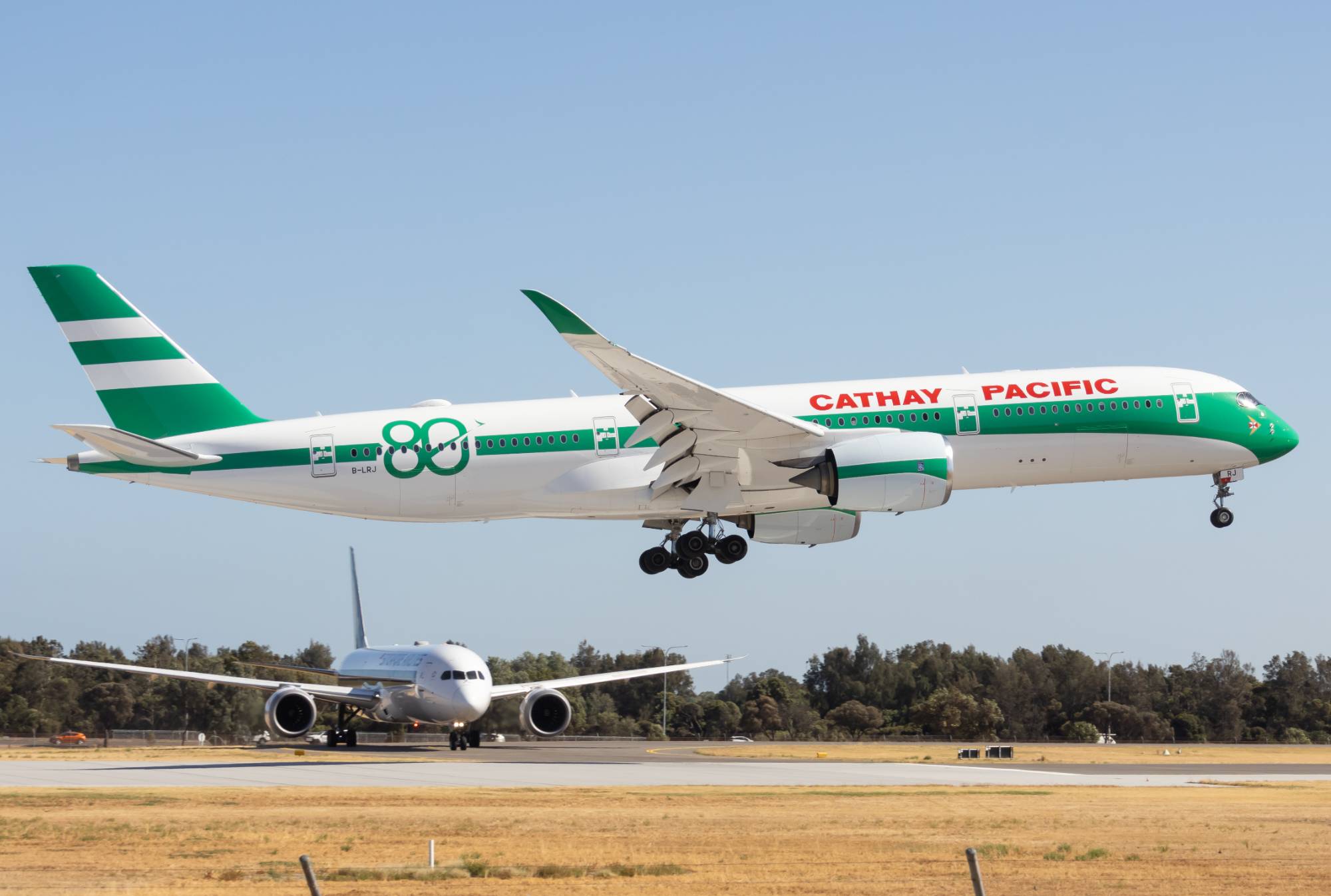 Cathay Pacific B-LRJ at YPAD by yue
