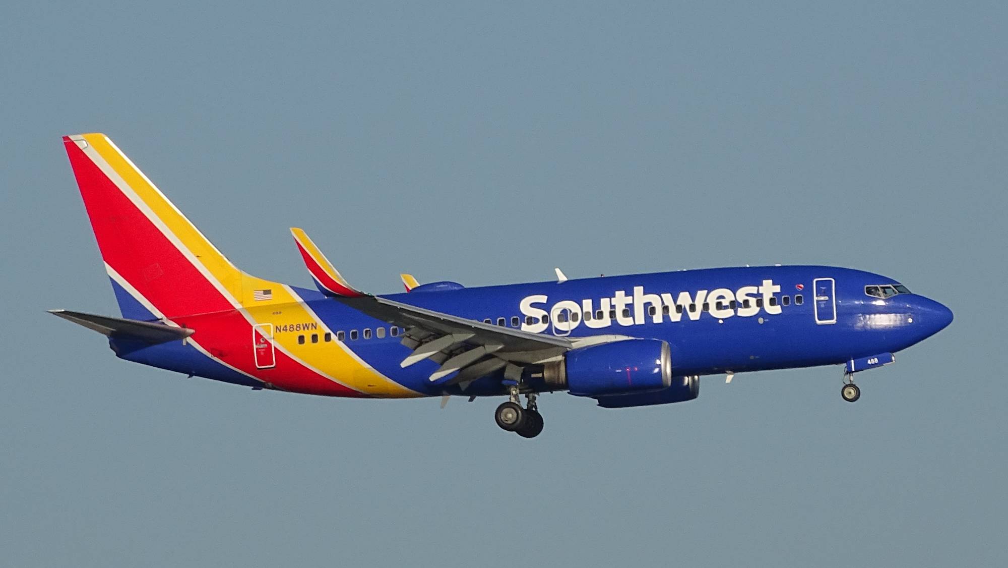 Southwest N488WN at KBOS by DuckOnABike