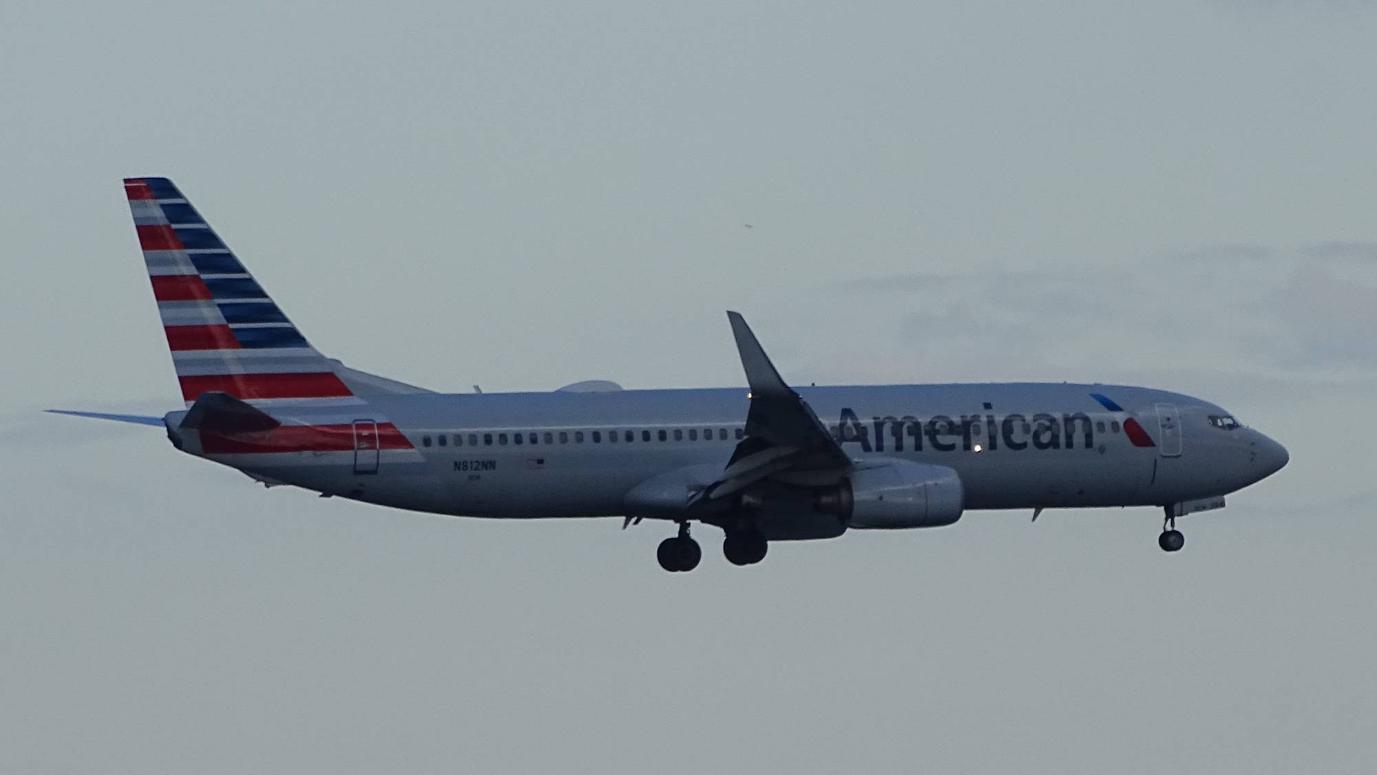 American Airlines N812NN at KBOS by DuckOnABike