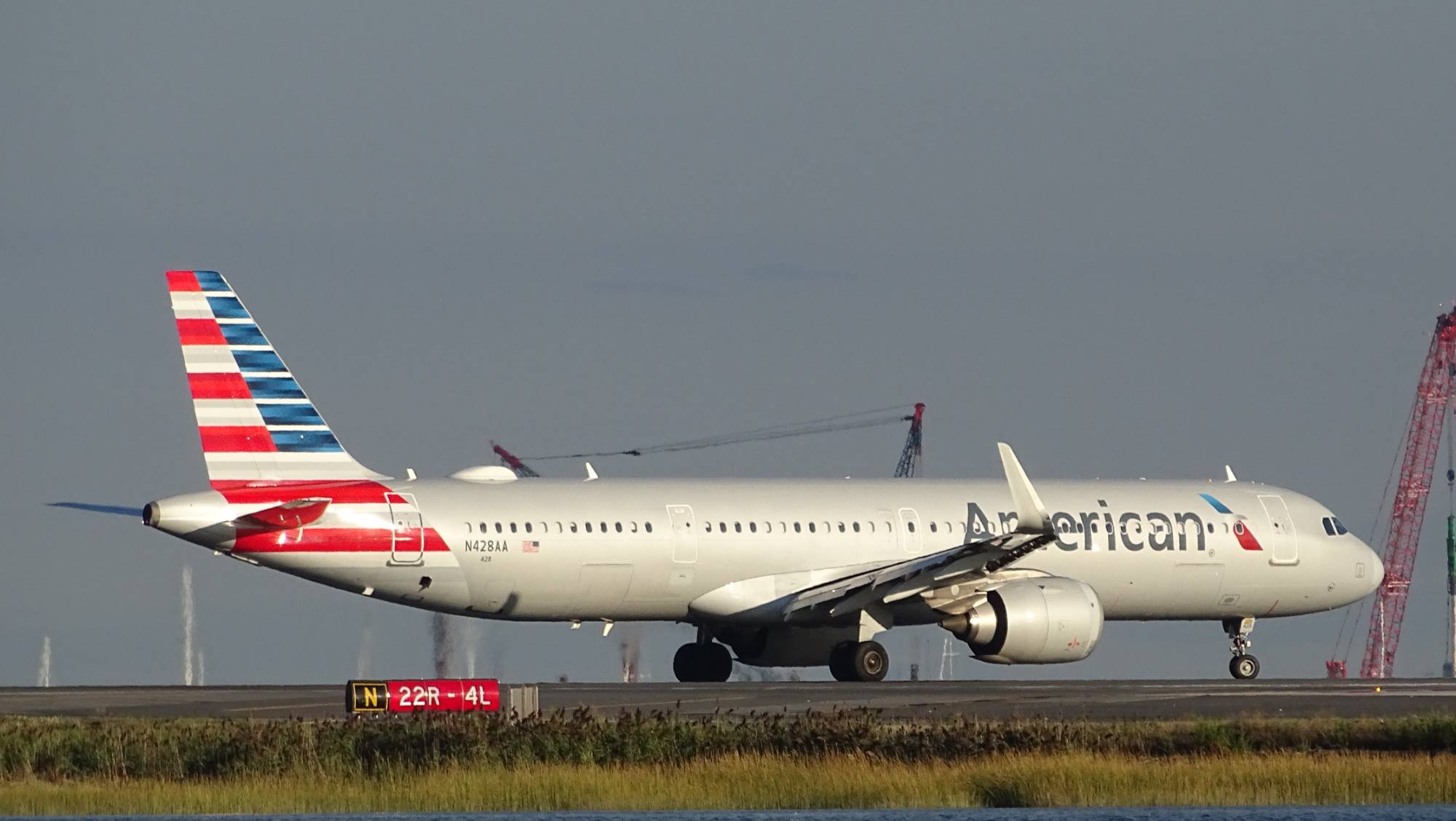 American Airlines N428AA at KBOS by DuckOnABike