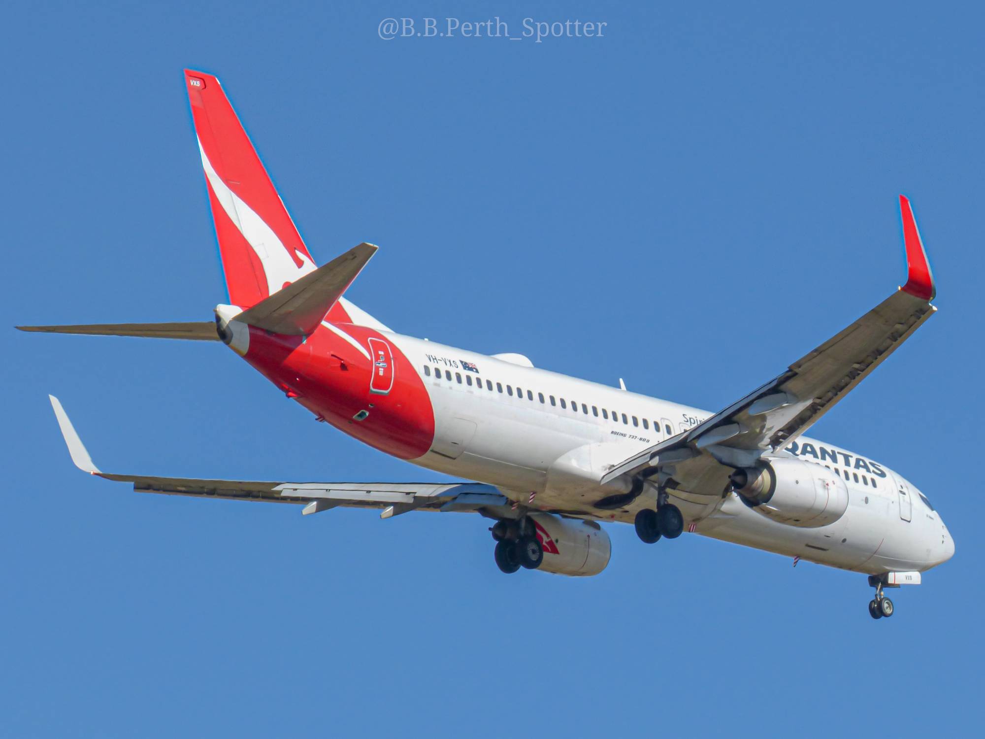 Qantas VH-VXS at YPPH by boydbayley