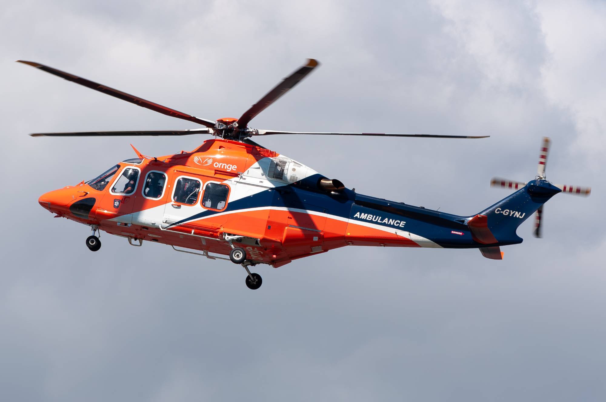 Ornge Air C-GYNJ at CYTZ by SEAL