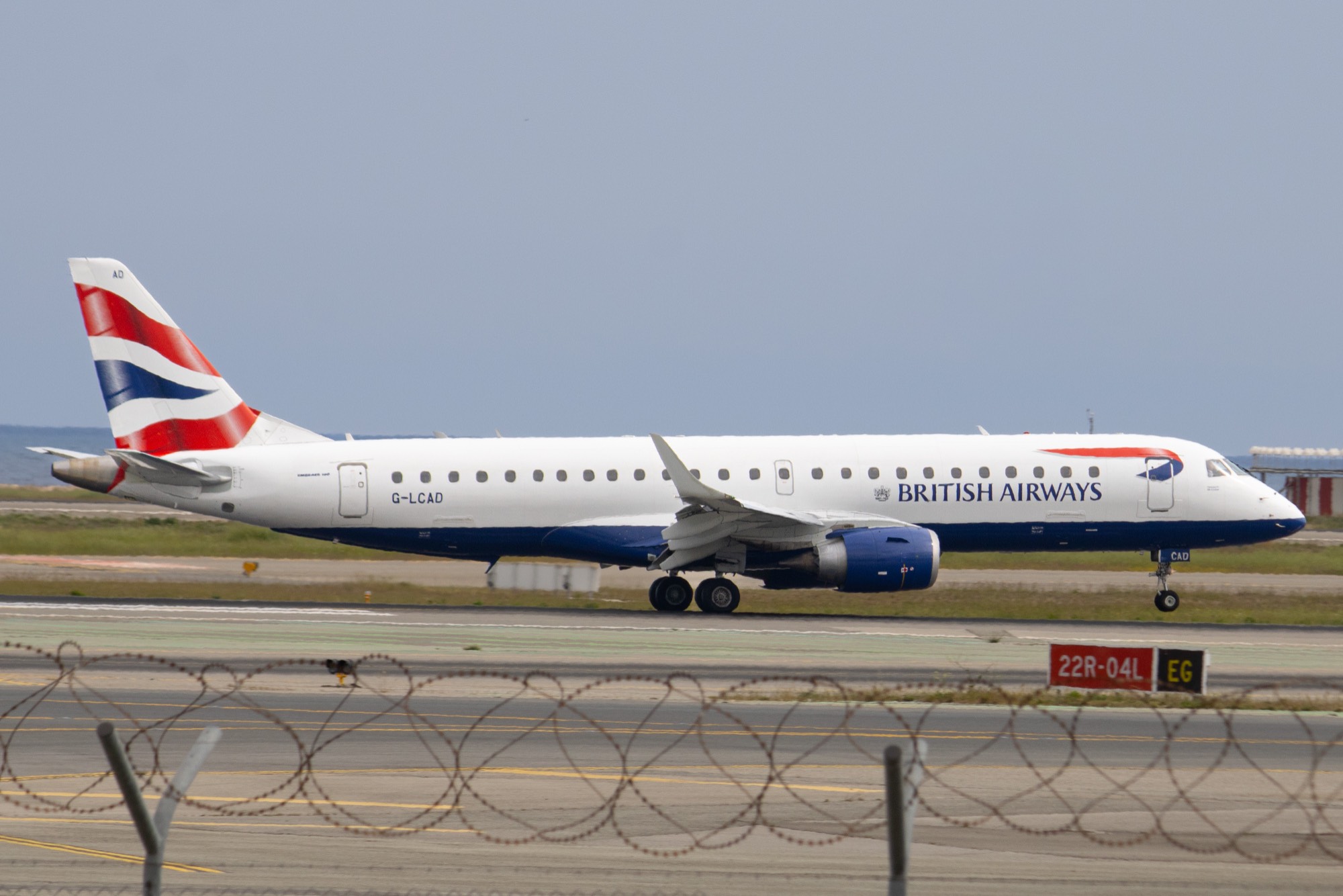 British Airways G-LCAD at LFMN by Leyphotography
