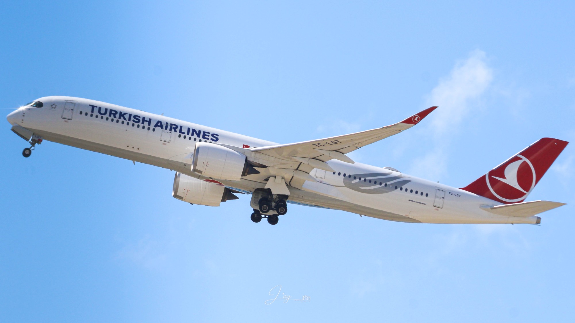 Turkish Airlines TC-LGT at LFMN by Leyphotography