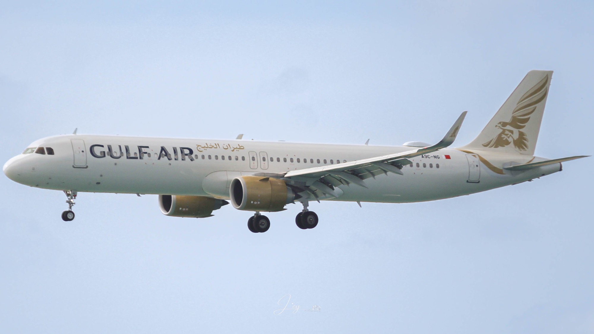 Gulf Air A9C-NG at LFMN by Leyphotography