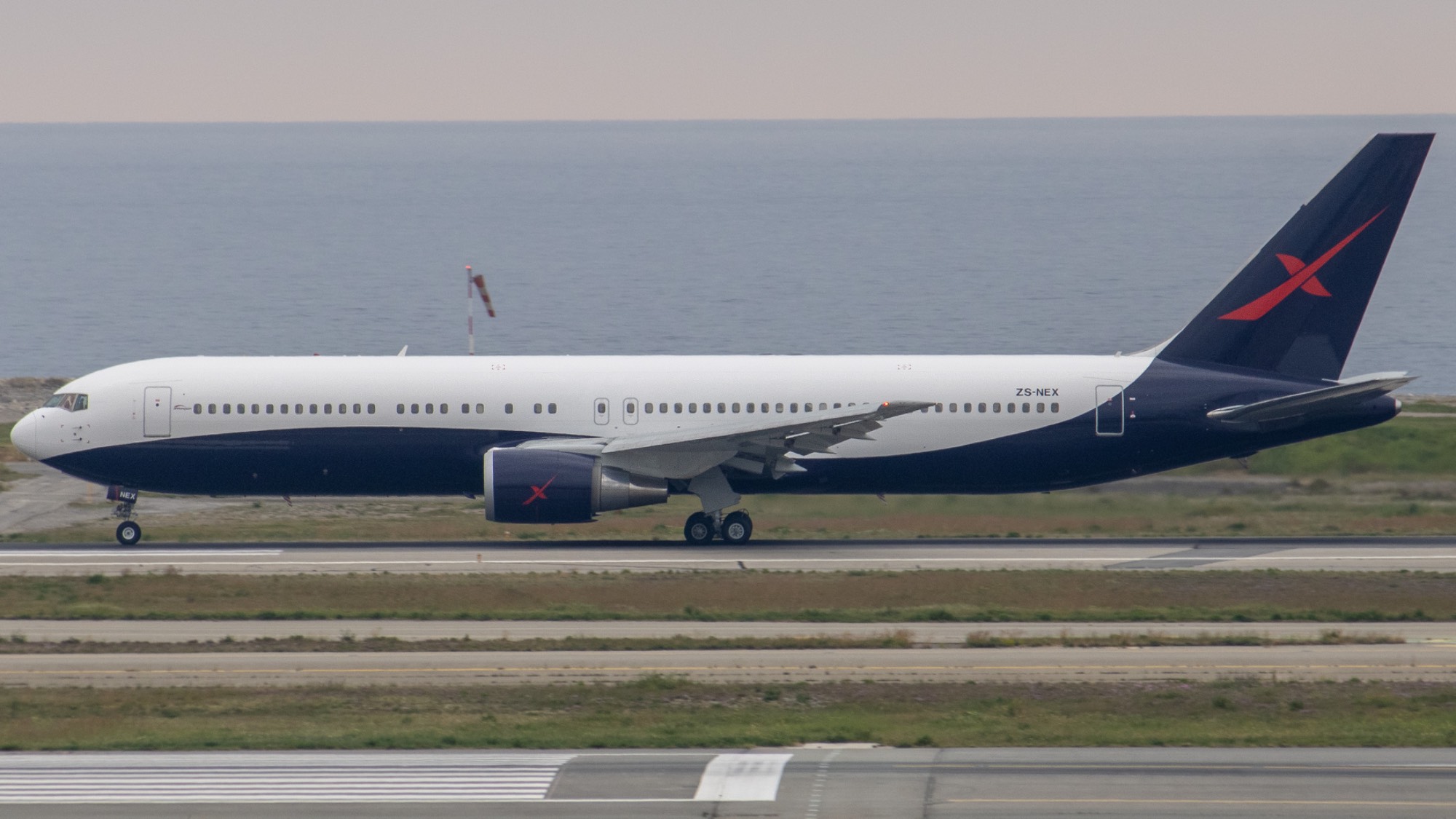 Aeronexus corporate ZS-NEX at LFMN by Leyphotography