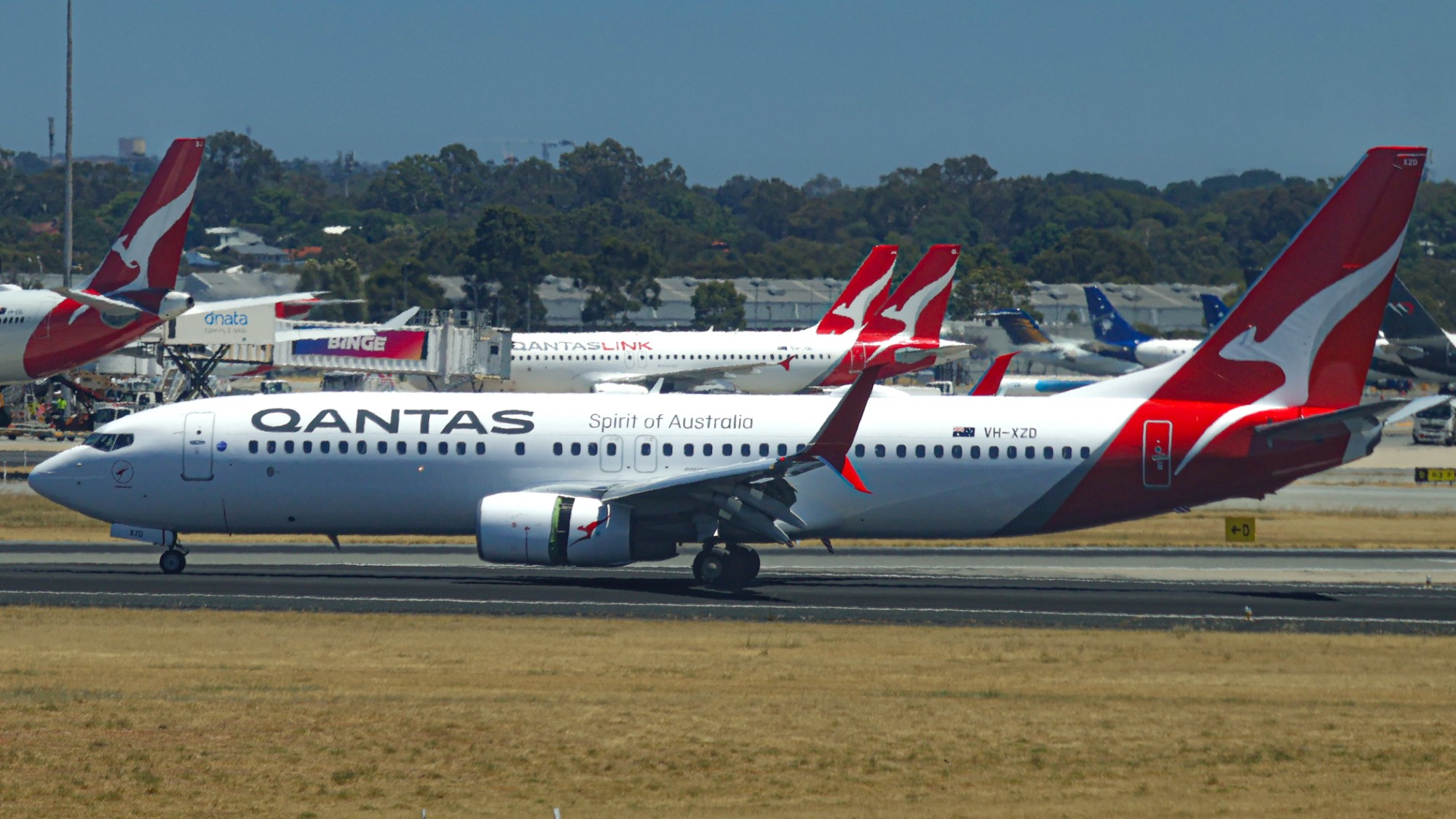 Qantas VH-XZD at YPPH by JBs_Aviation
