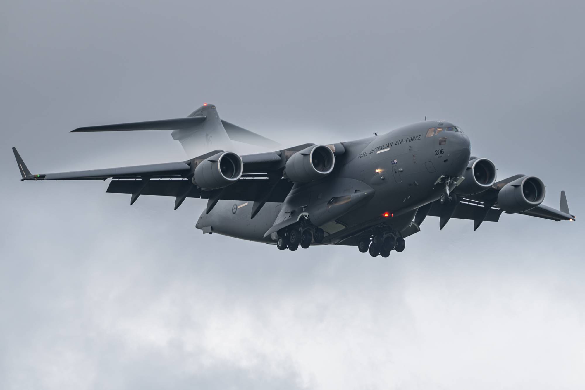 Royal Australian Air Force A41-206 at YWLM by Sharpey