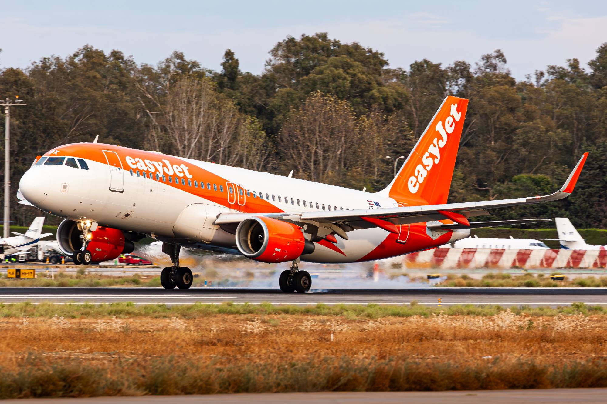 easyJet OE-IDX at LEMG by Kevin