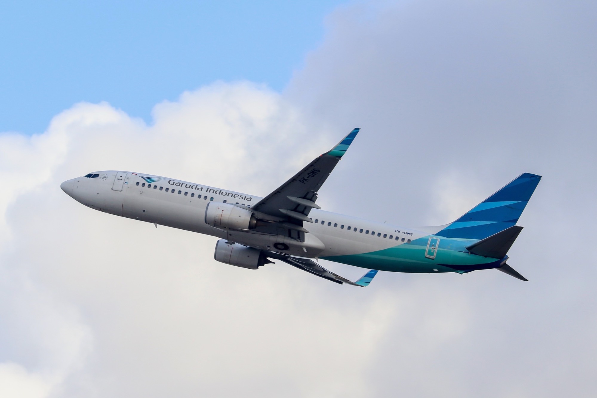 Garuda Indonesia PK-GMS at WADD by skeltonj99